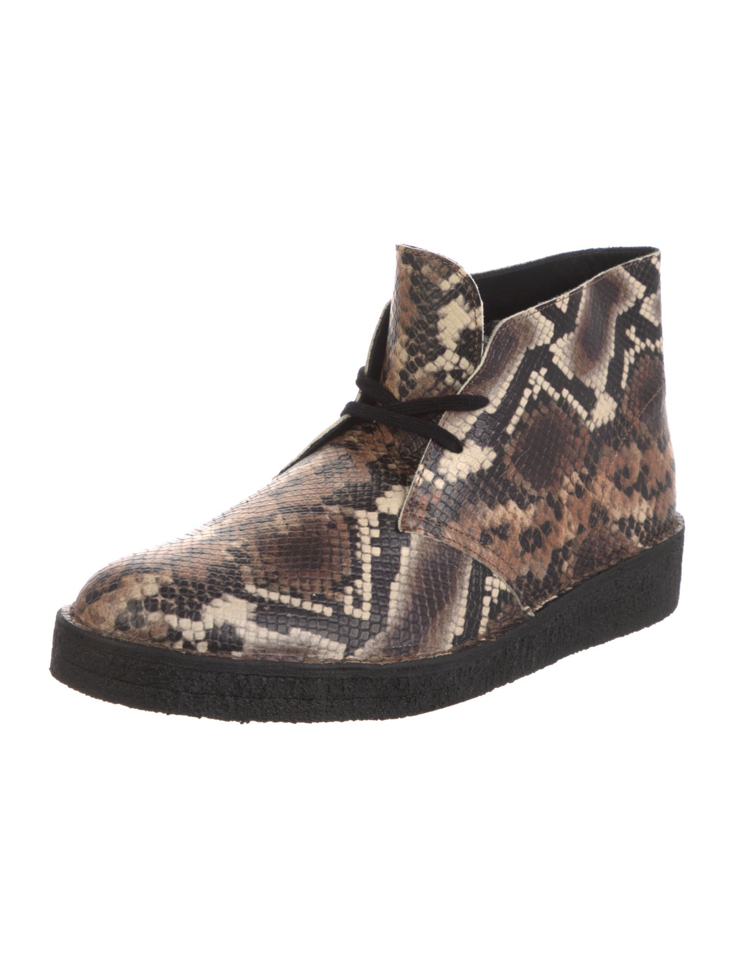 Clarks Originals X Aimé Leon Dore Leather Animal Print Boots