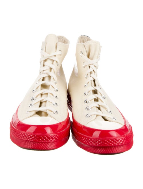 Comme des Garçons Play x Converse Canvas Printed Sneakers