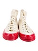Comme des Garçons Play x Converse Canvas Printed Sneakers