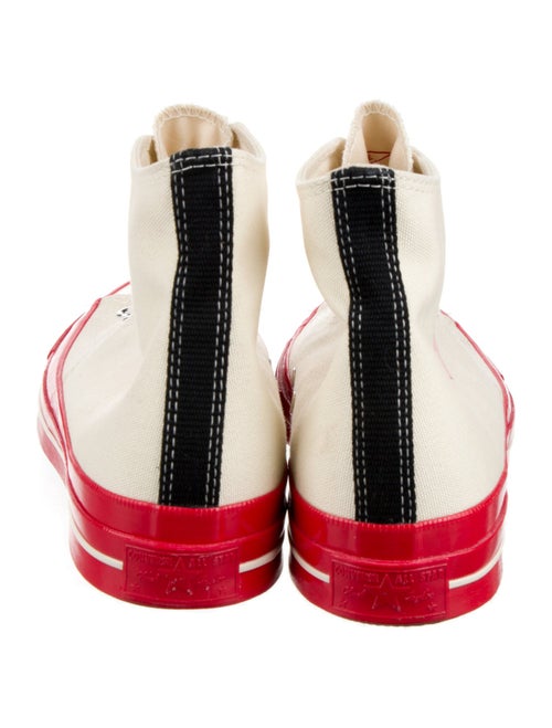 Comme des Garçons Play x Converse Canvas Printed Sneakers