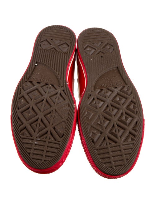 Comme des Garçons Play x Converse Canvas Printed Sneakers