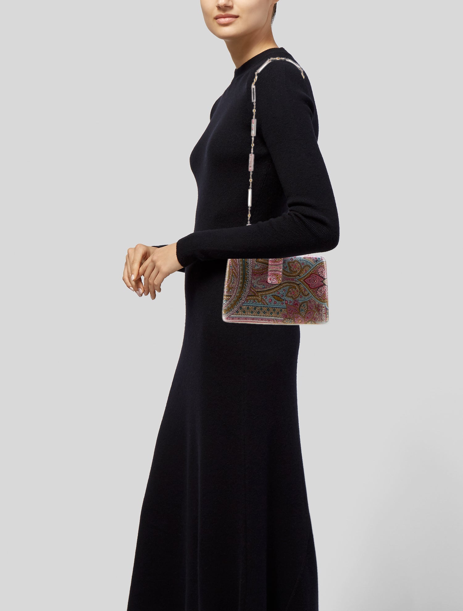 COLOMBETTI Acrylic Minaudière