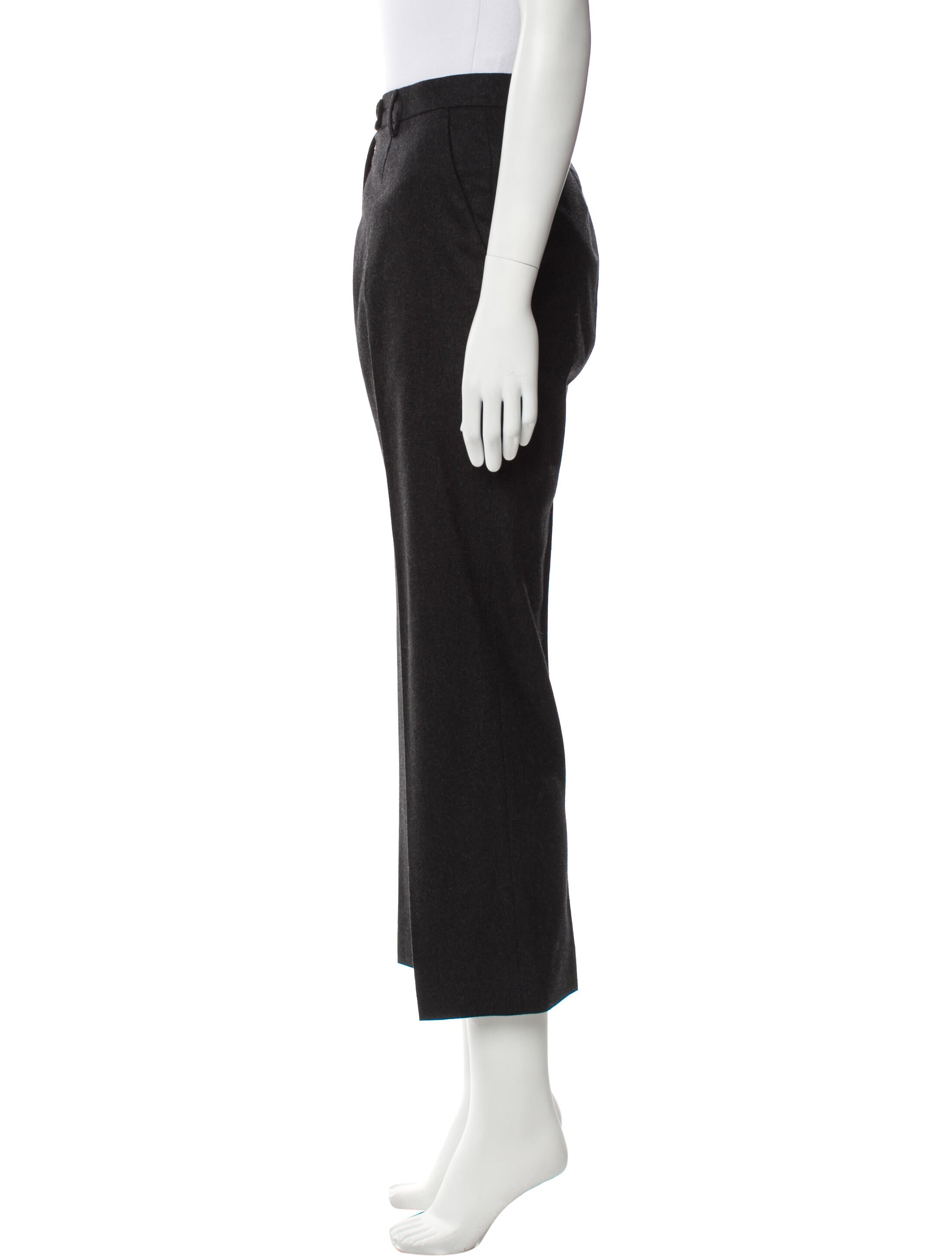 Colombo Virgin Wool Straight Leg Pants