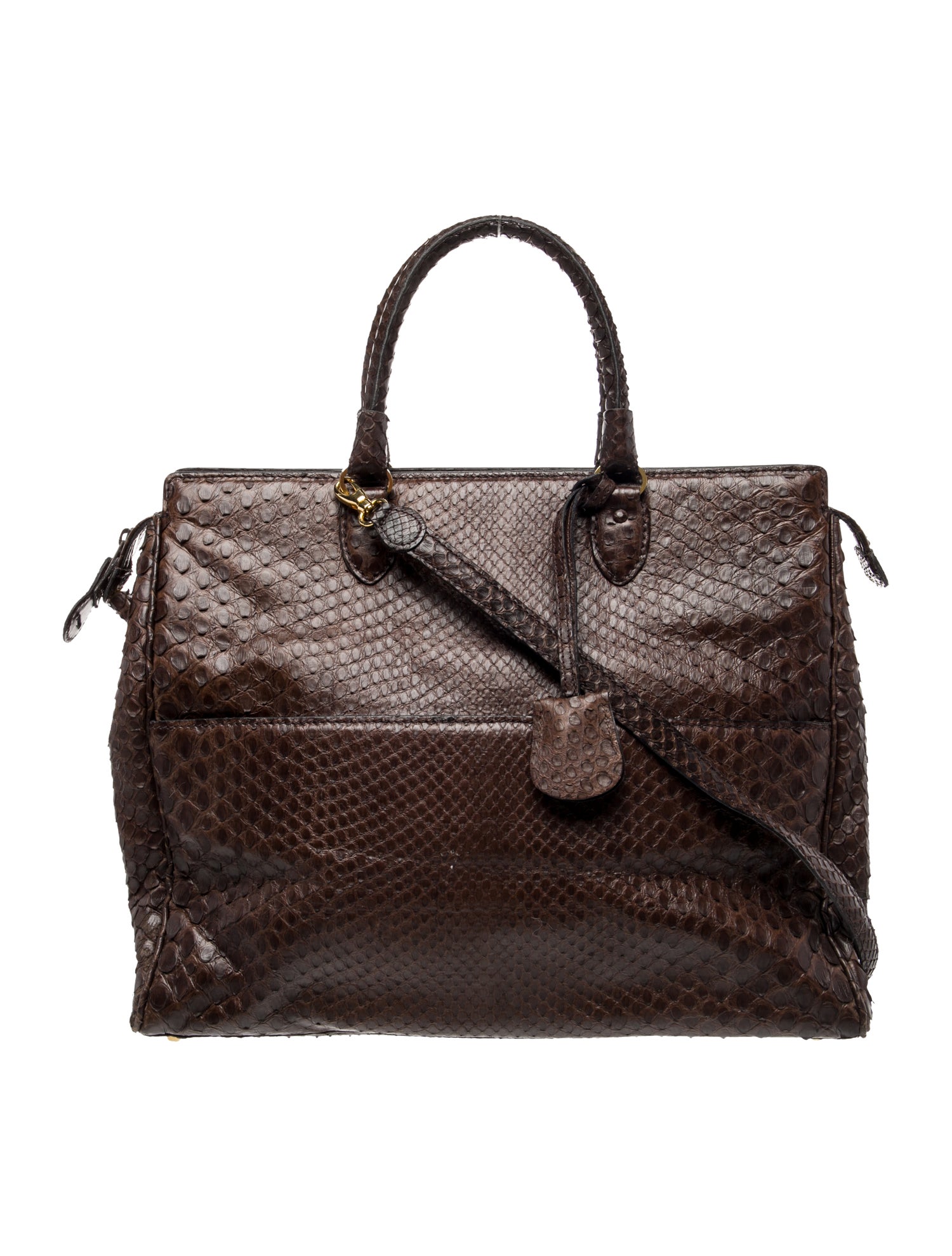 Colombo Leather Top Handle Bag