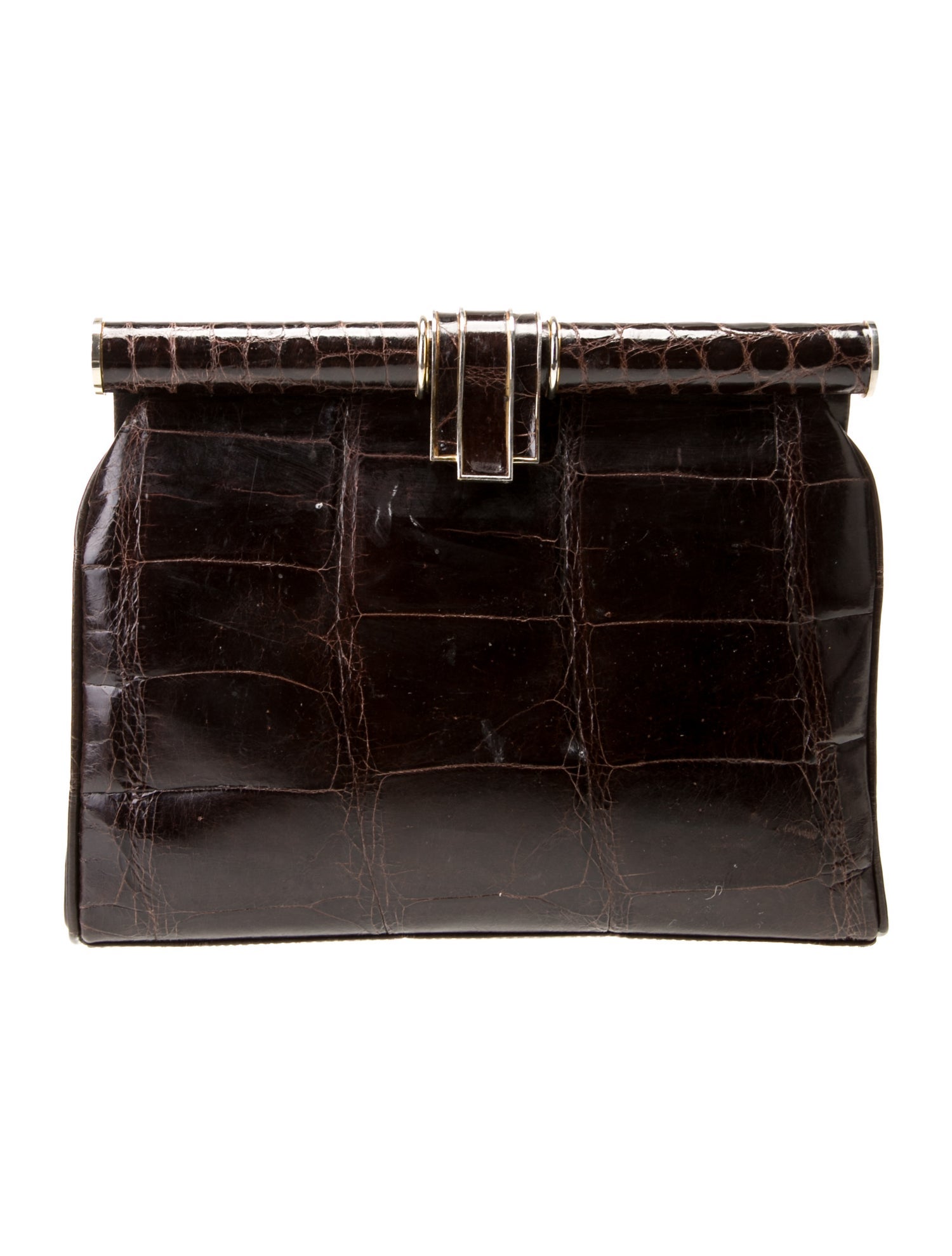 Colombo Crocodile Messenger Bag