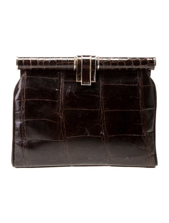 Colombo Crocodile Messenger Bag