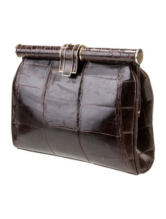 Colombo Crocodile Messenger Bag