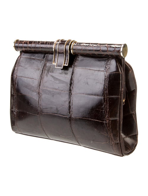 Colombo Crocodile Messenger Bag