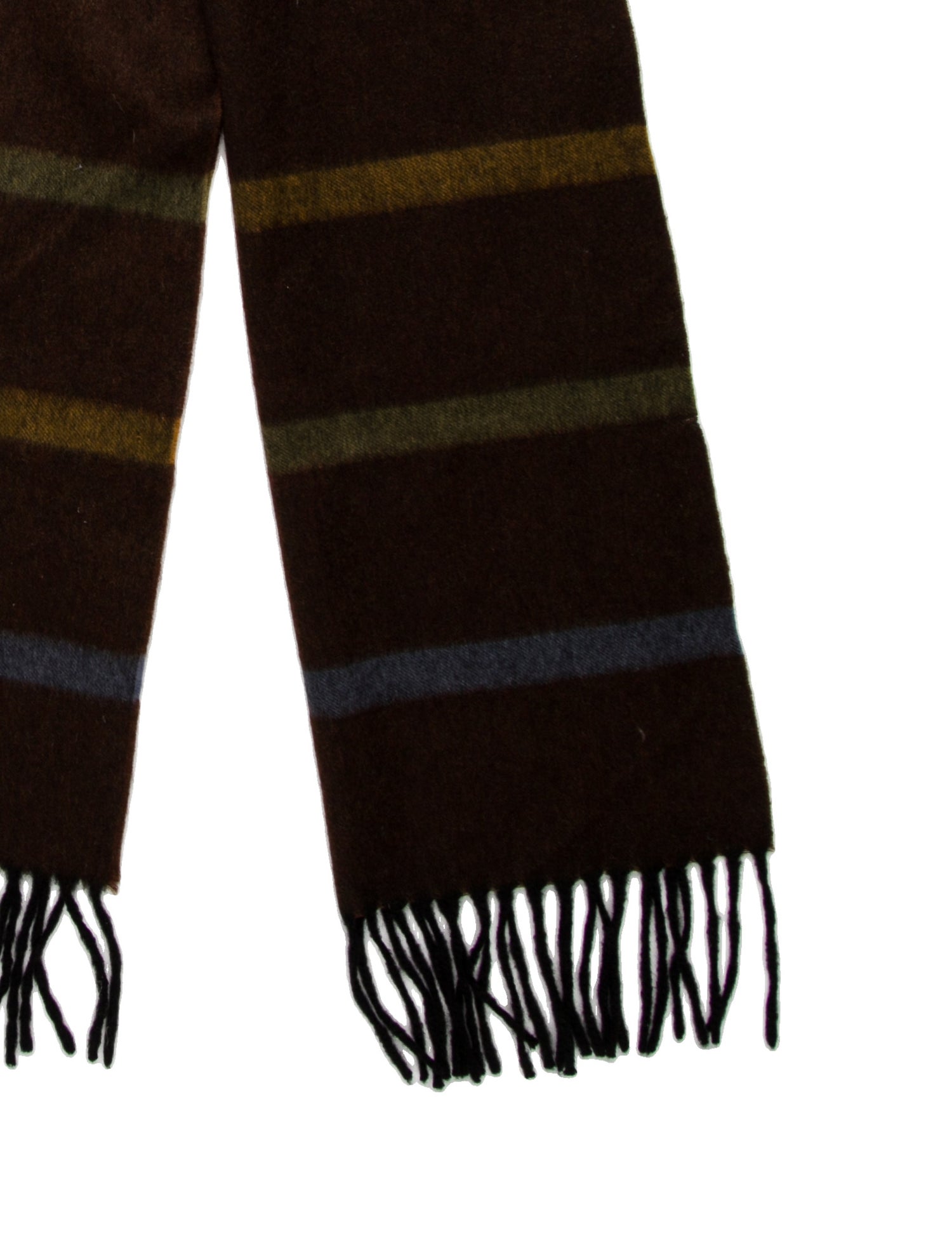 Colombo Cashmere Striped Scarf