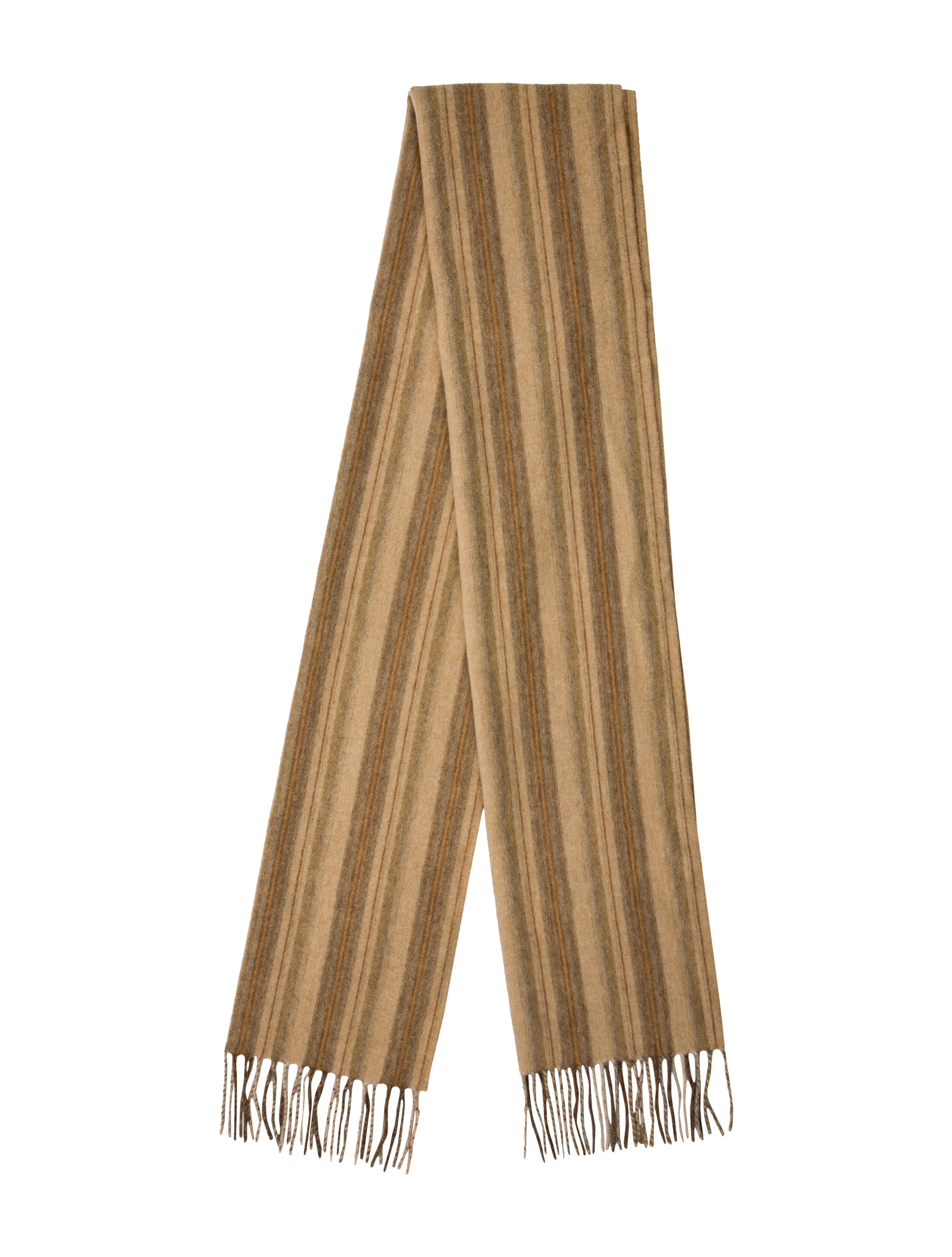 Colombo Cashmere Striped Scarf