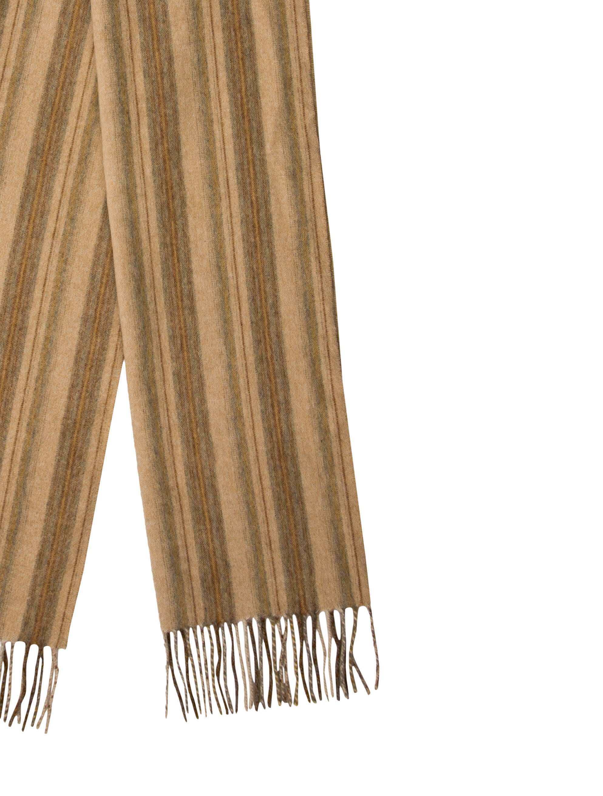 Colombo Cashmere Striped Scarf