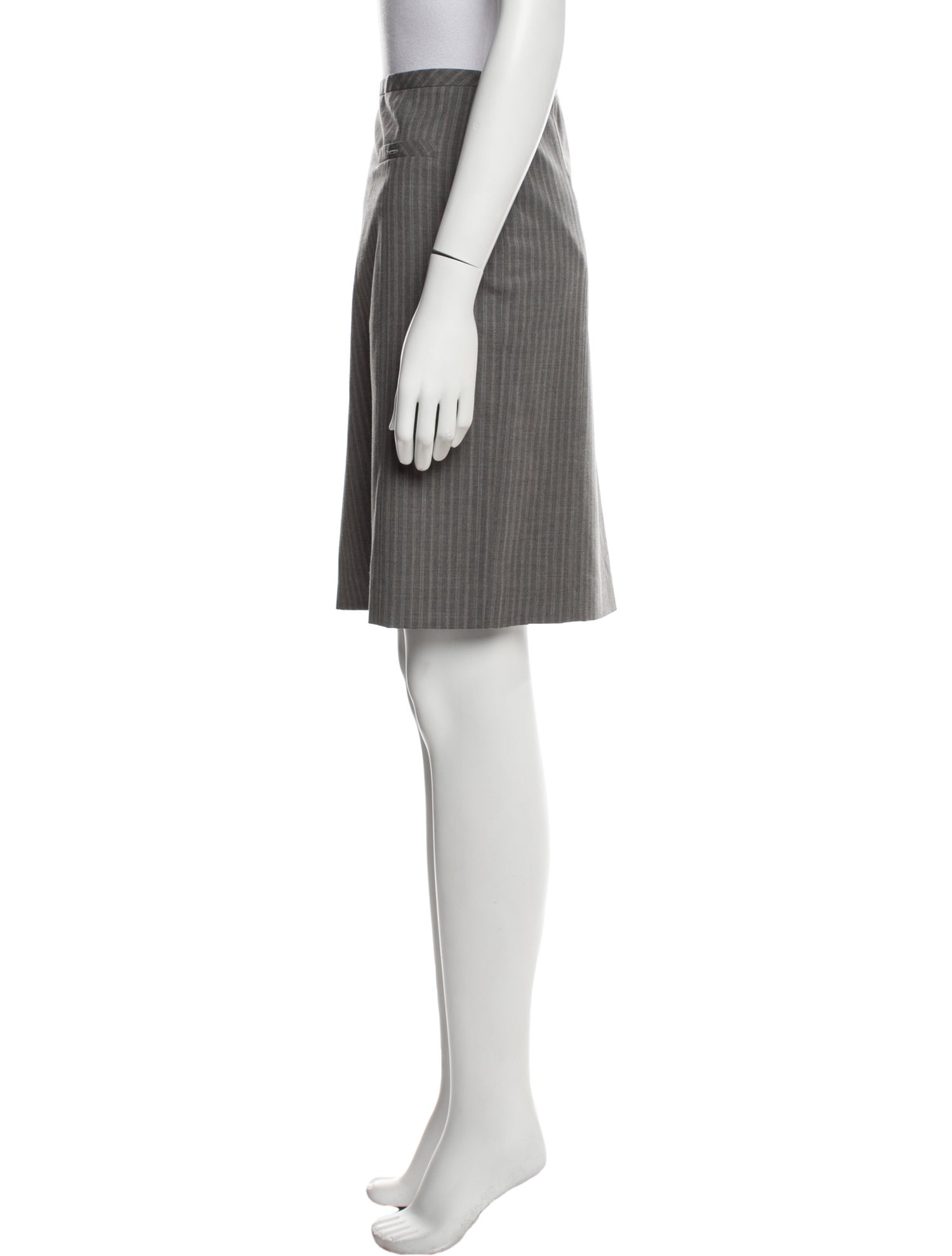 Colombo Wool Knee-Length Skirt