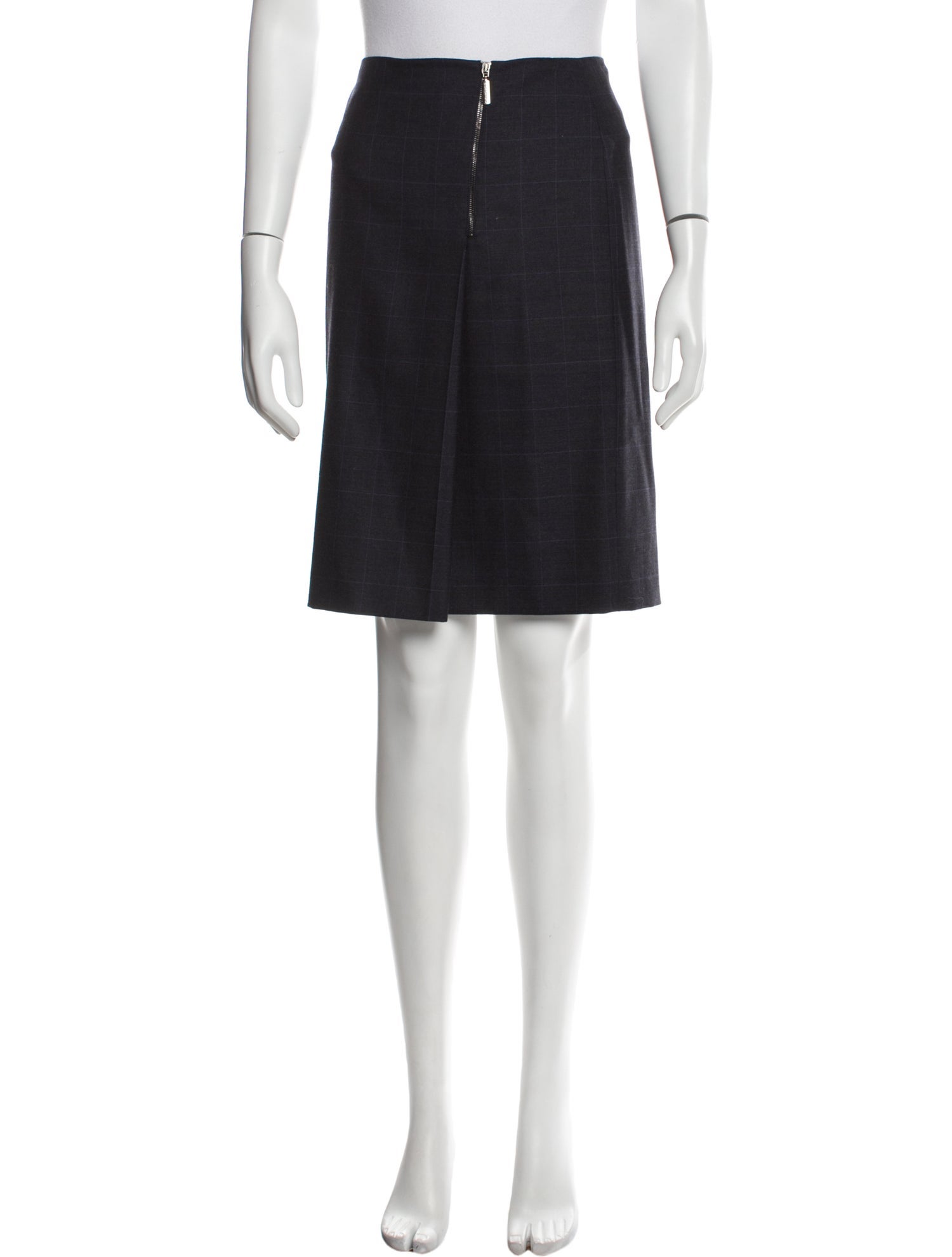 Colombo Wool Knee-Length Skirt