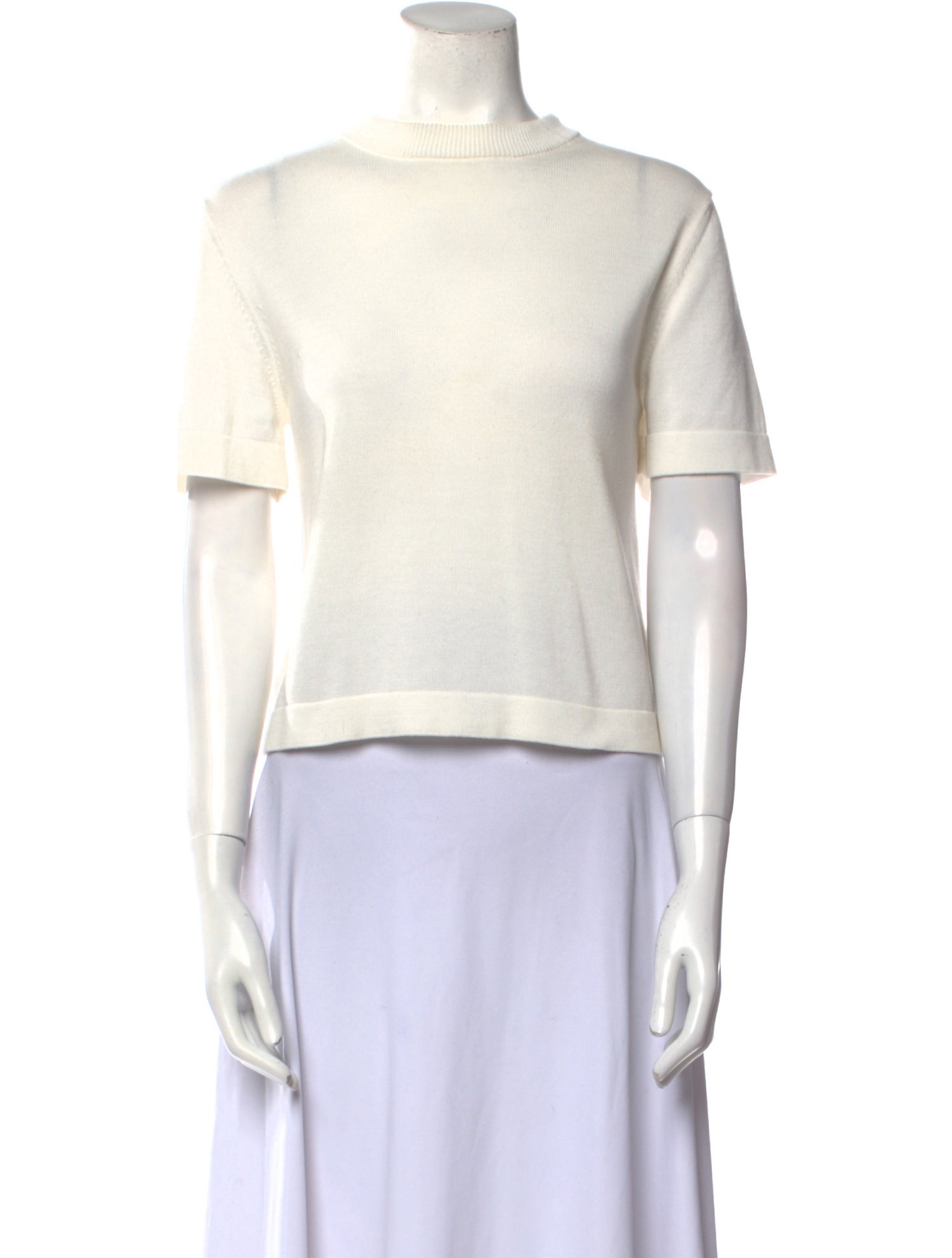 CORDERA Bateau Neckline Short Sleeve Top