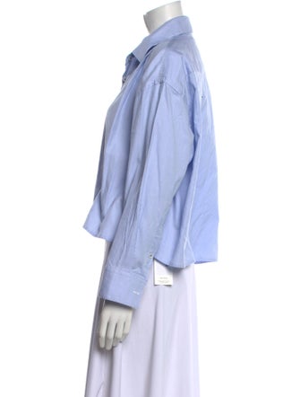 CORDERA Long Sleeve Button-Up Top