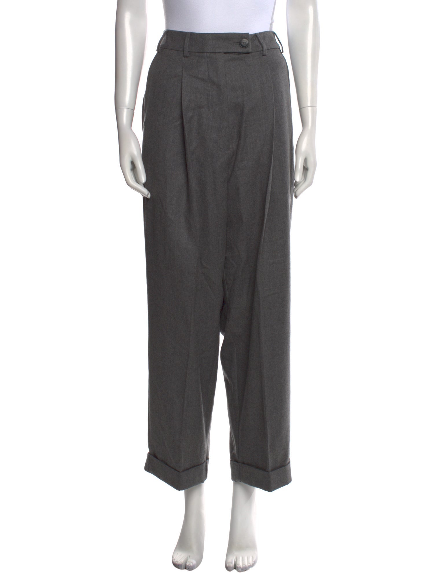 CORDERA Wool Wide Leg Pants