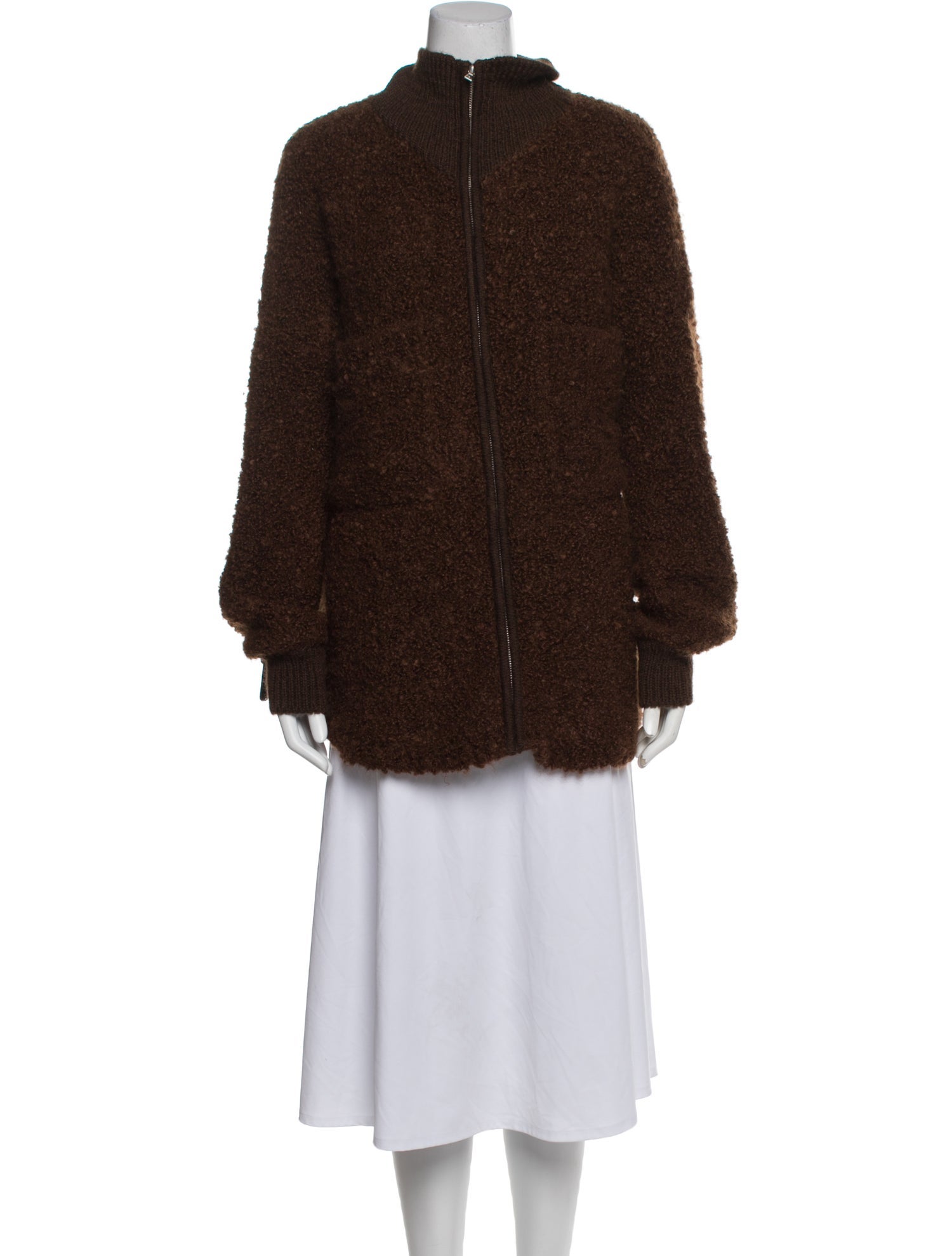 CORDERA Wool Mock Neck Sweater