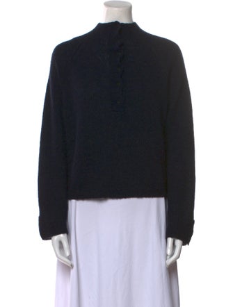 CORDERA Baby Alpaca Mock Neck Sweater