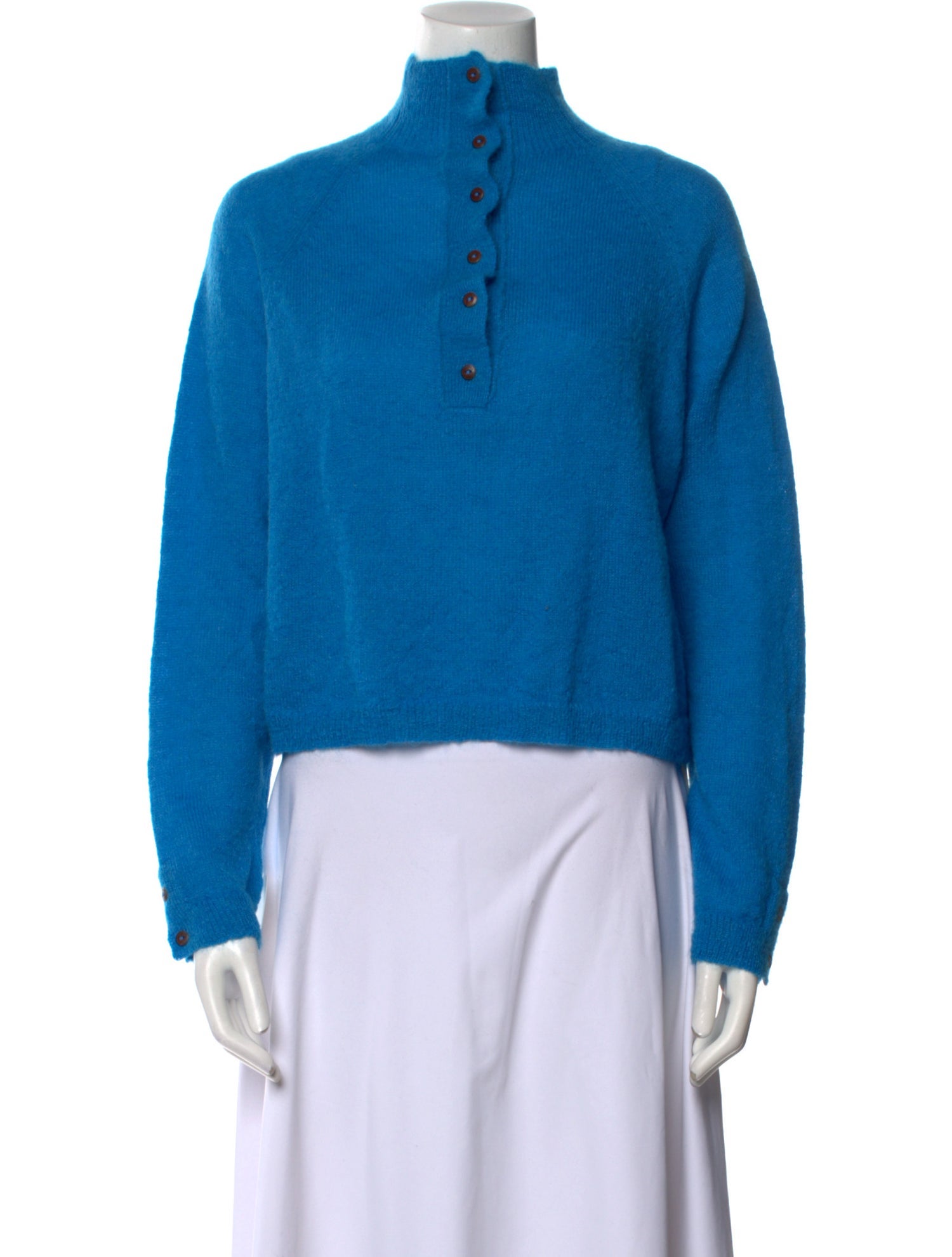 CORDERA Mock Neck Sweater