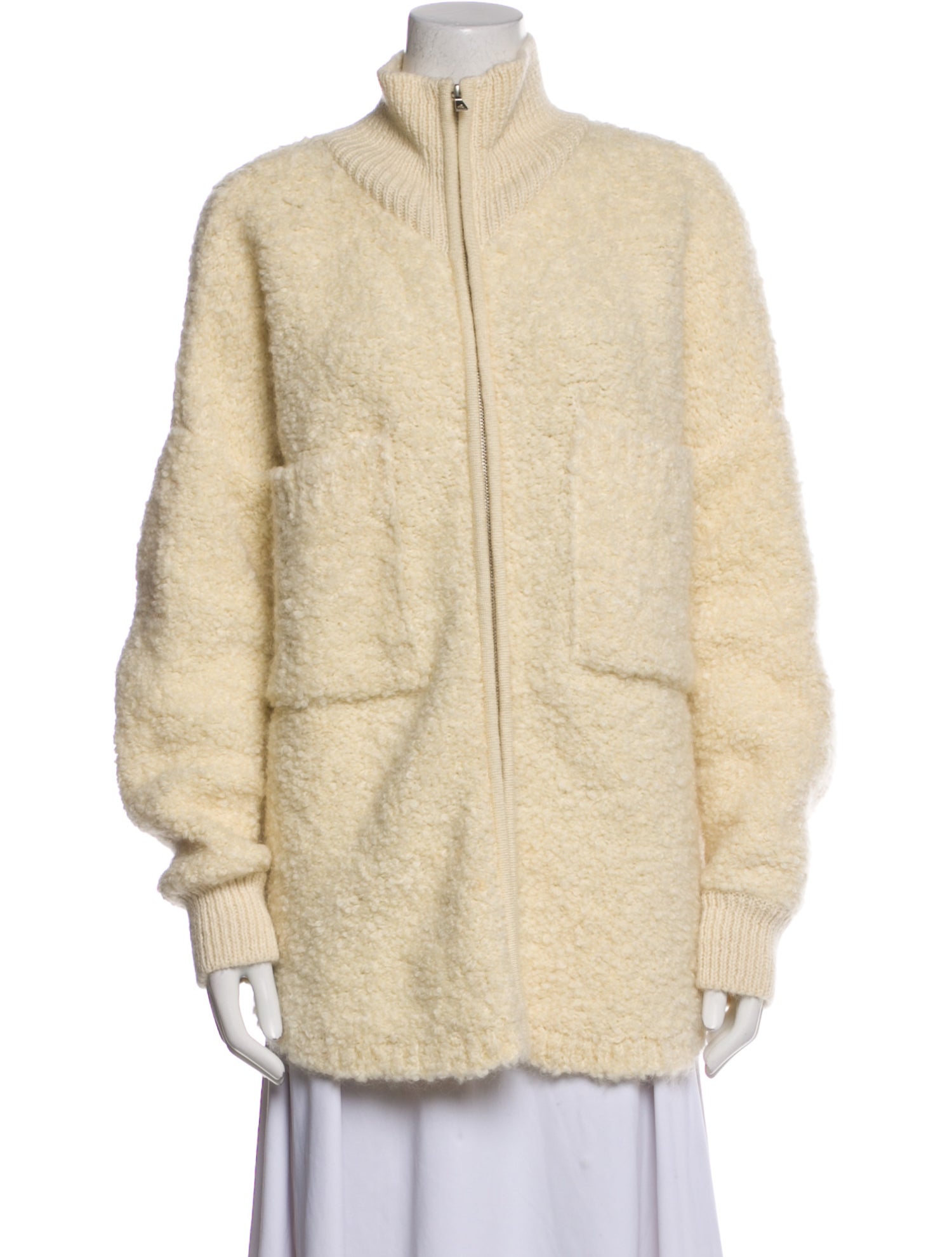 CORDERA Wool Faux Fur Jacket