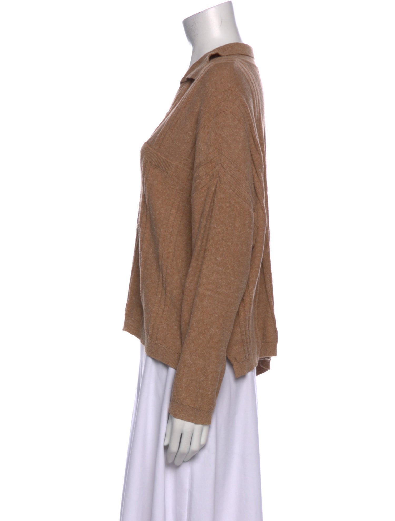 CORDERA V-Neck Long Sleeve Sweatshirt