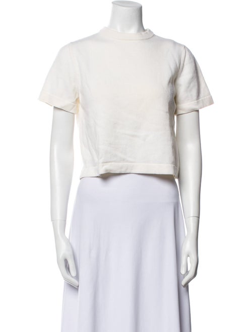 CORDERA Merino Wool Crew Neck Crop Top