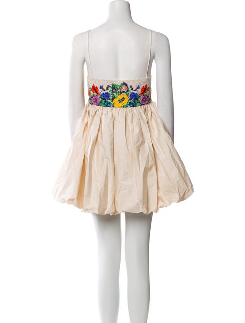 CORDERA Square Neckline Mini Dress