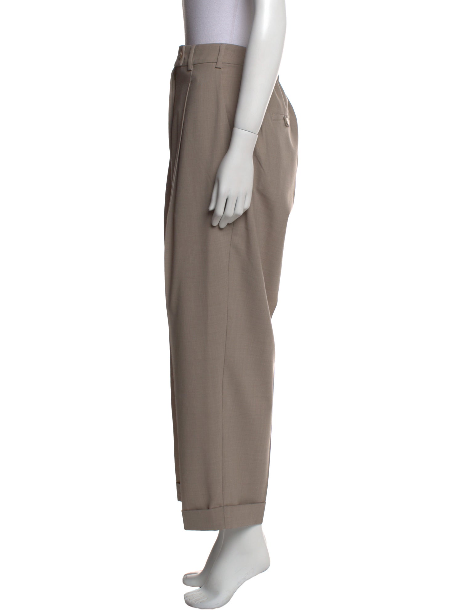 CORDERA Virgin Wool Wide Leg Pants w/ Tags