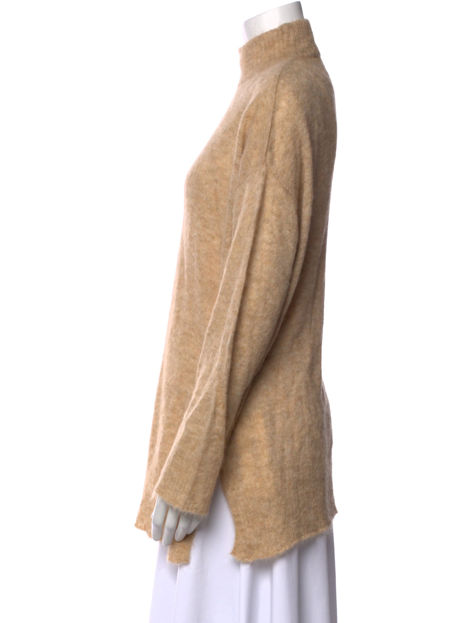 CORDERA Baby Alpaca Mock Neck Sweater