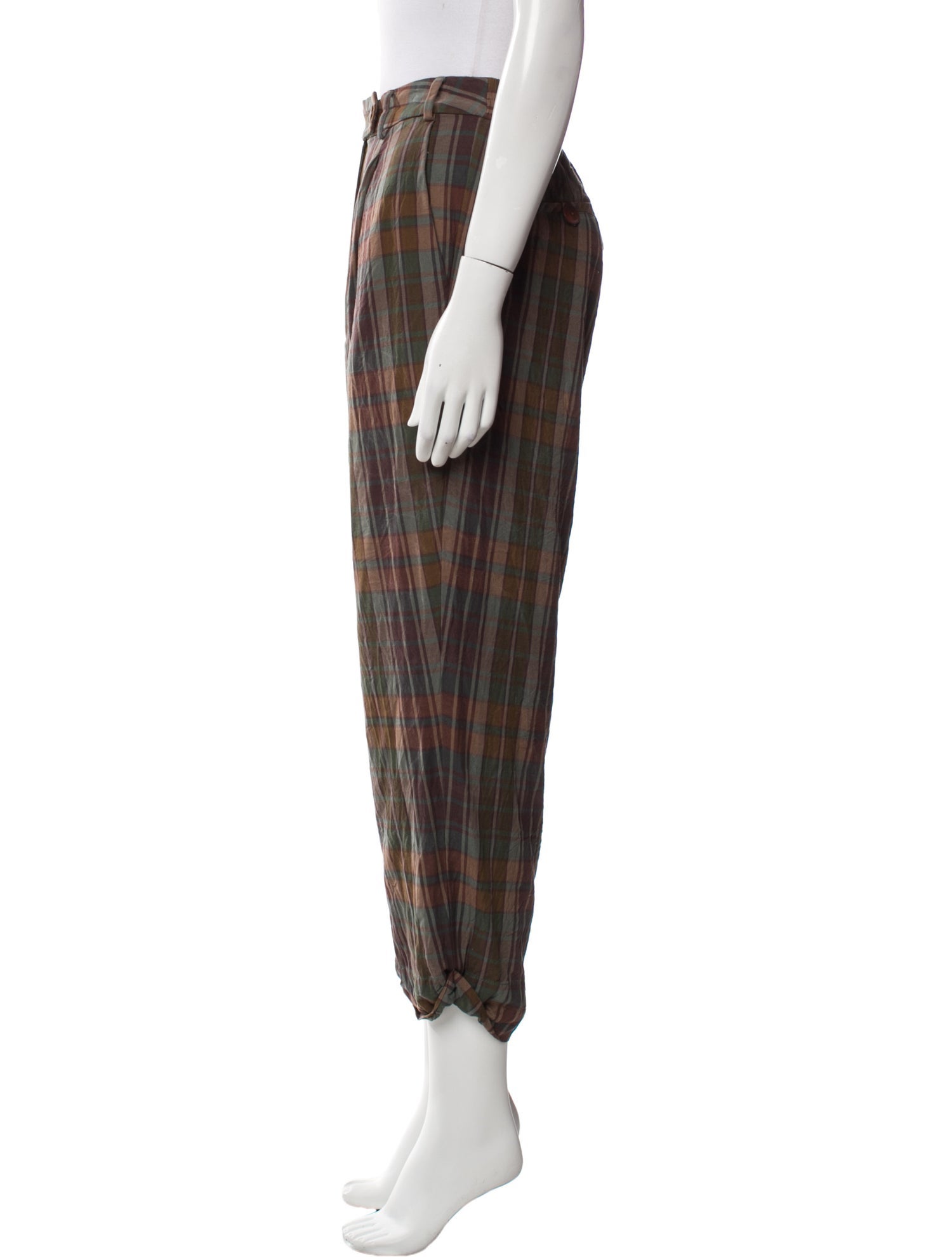 CORDERA Striped Straight Leg Pants