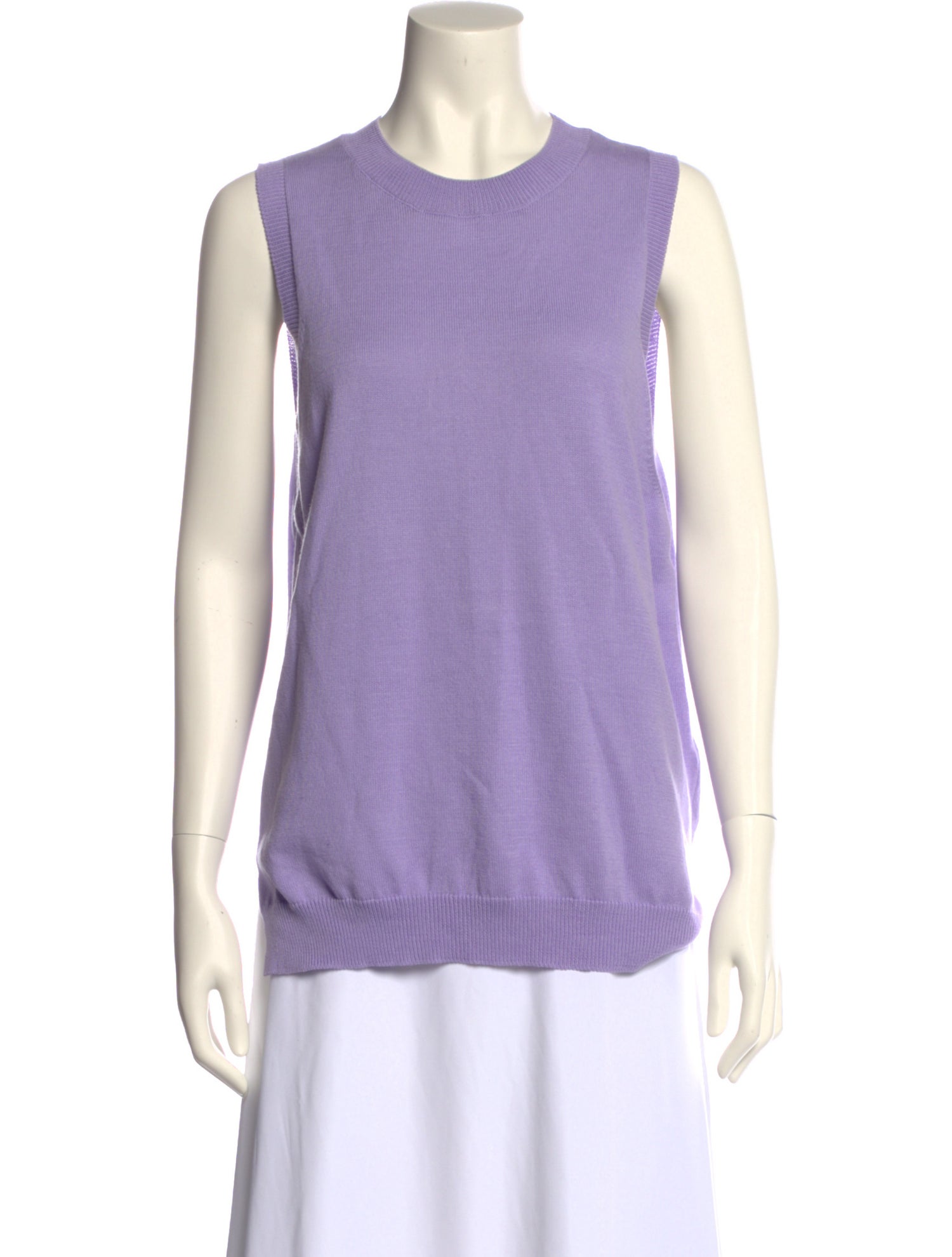 CORDERA Crew Neck Sleeveless Top