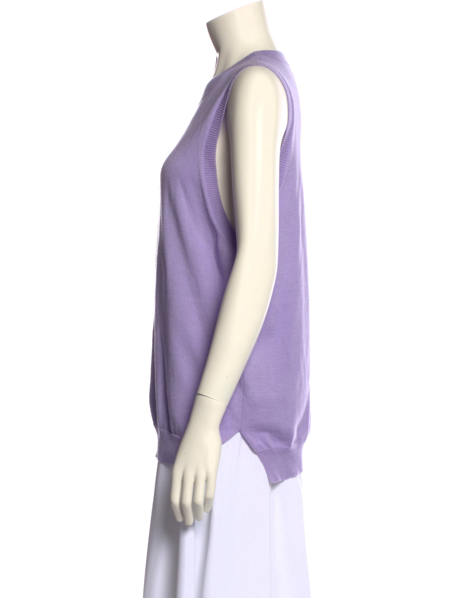 CORDERA Crew Neck Sleeveless Top