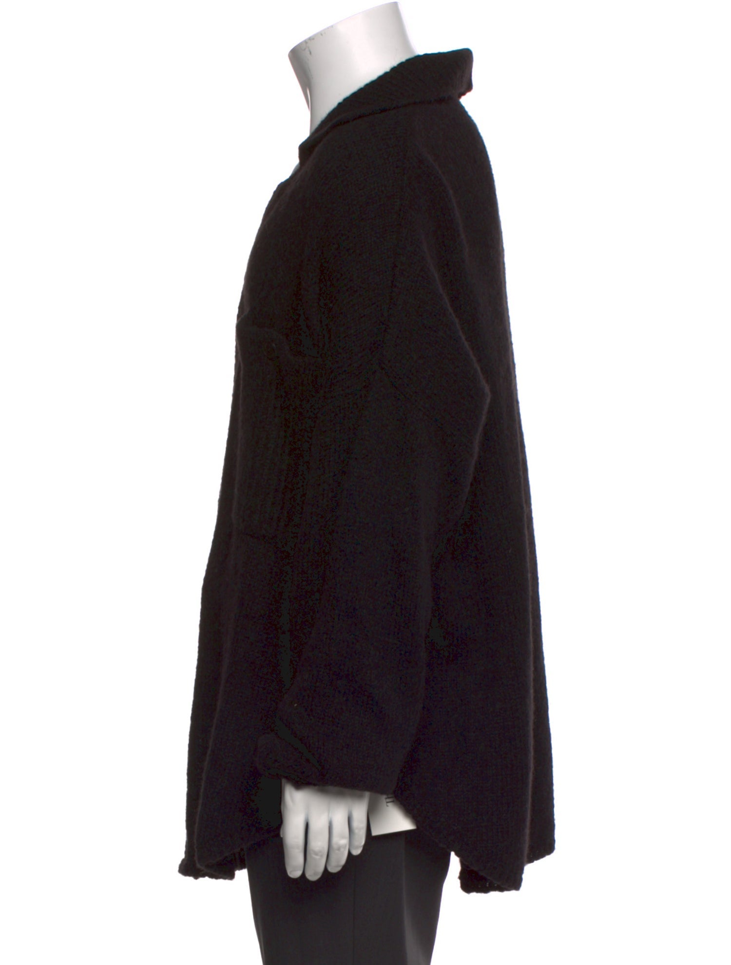 CORDERA Baby Alpaca Collar Cardigan