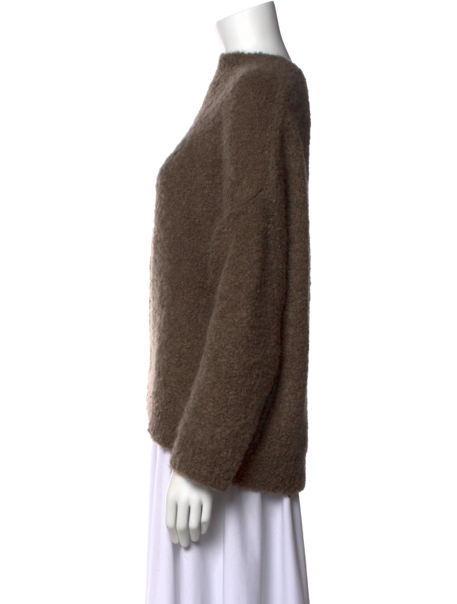 CORDERA Alpaca Mock Neck Sweater