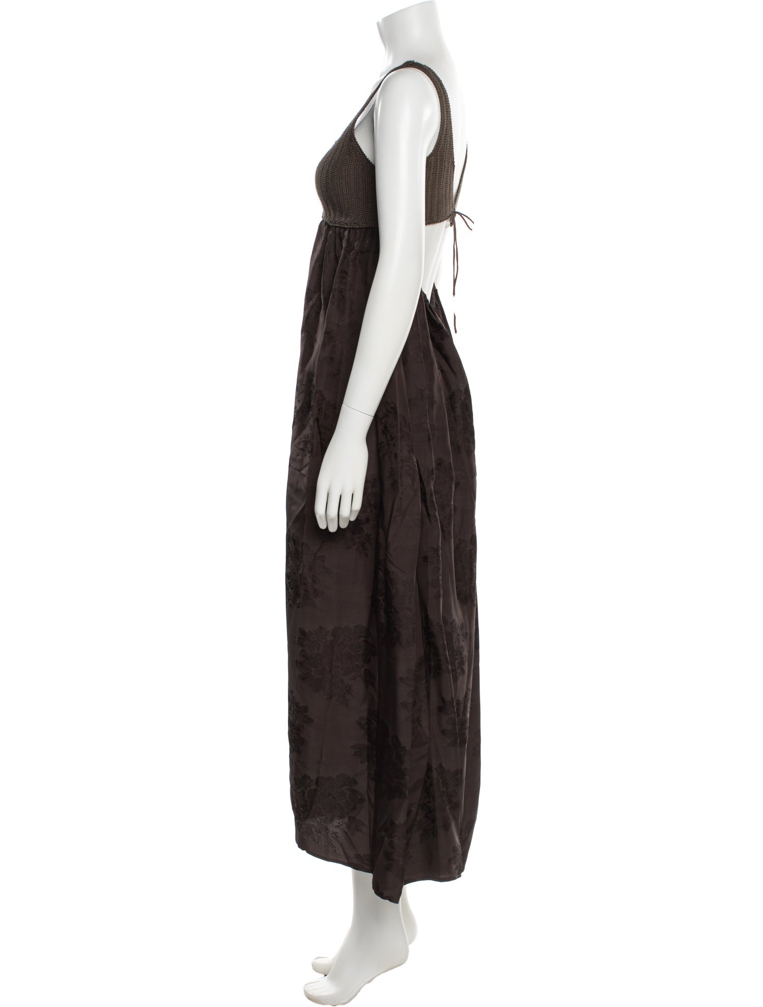 CORDERA Printed Long Dress