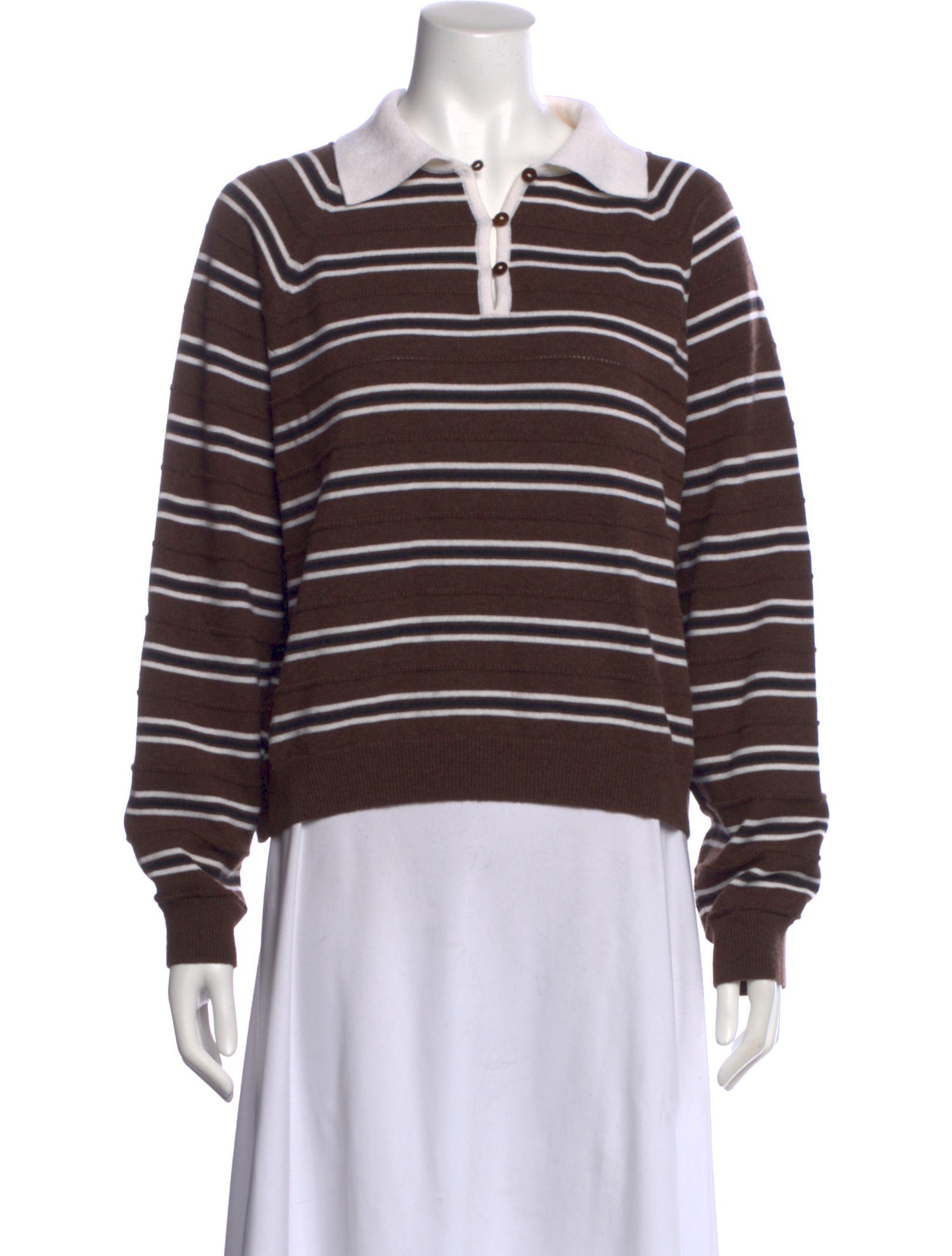 CORDERA Merino Wool Striped Sweater