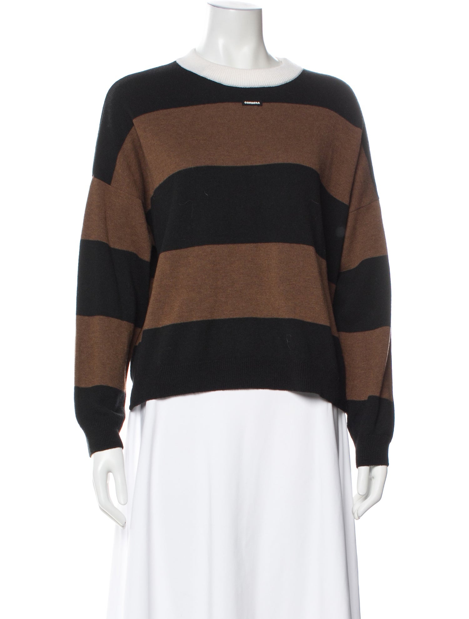 CORDERA Merino Wool Striped Sweater