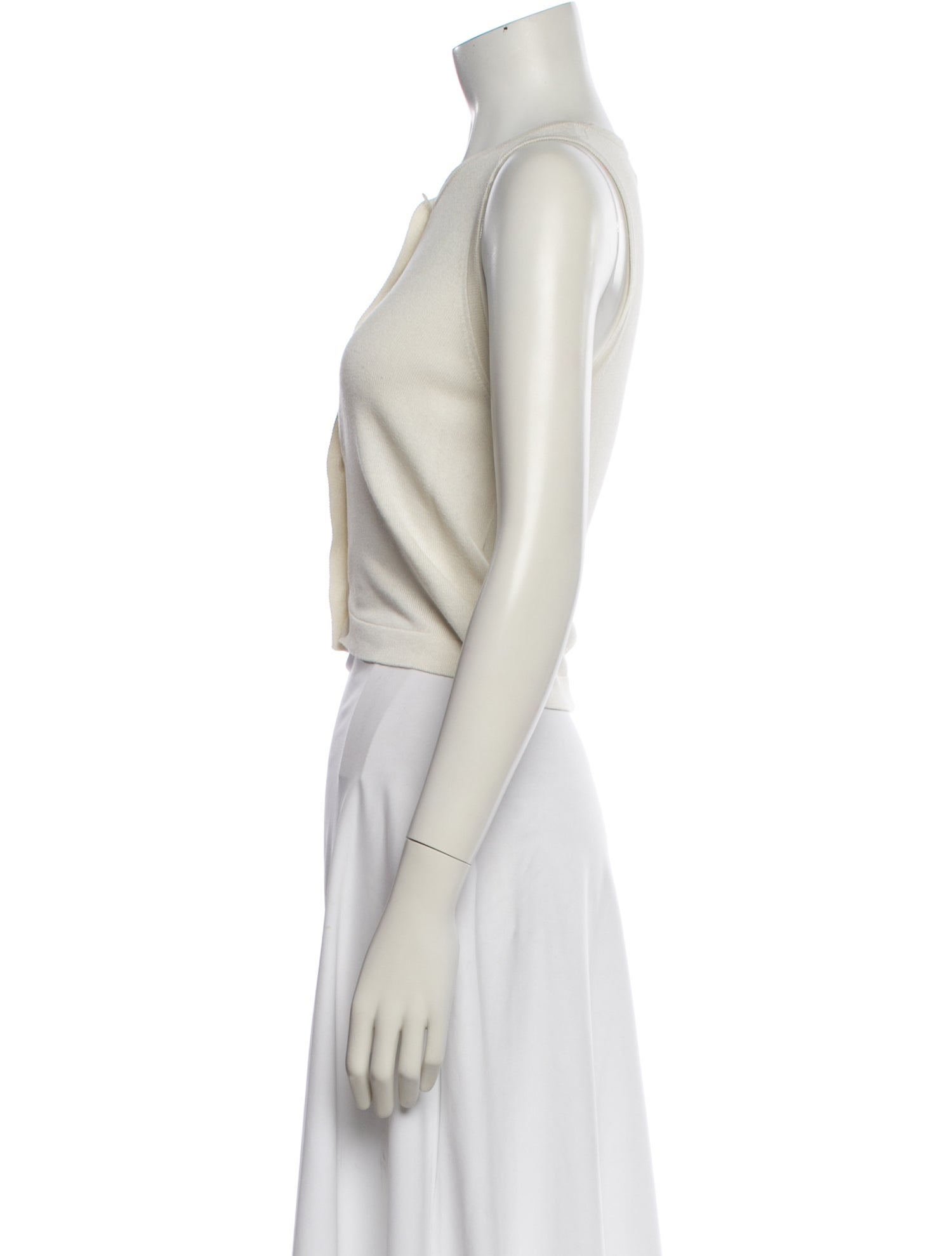 CORDERA Crew Neck Sleeveless Top