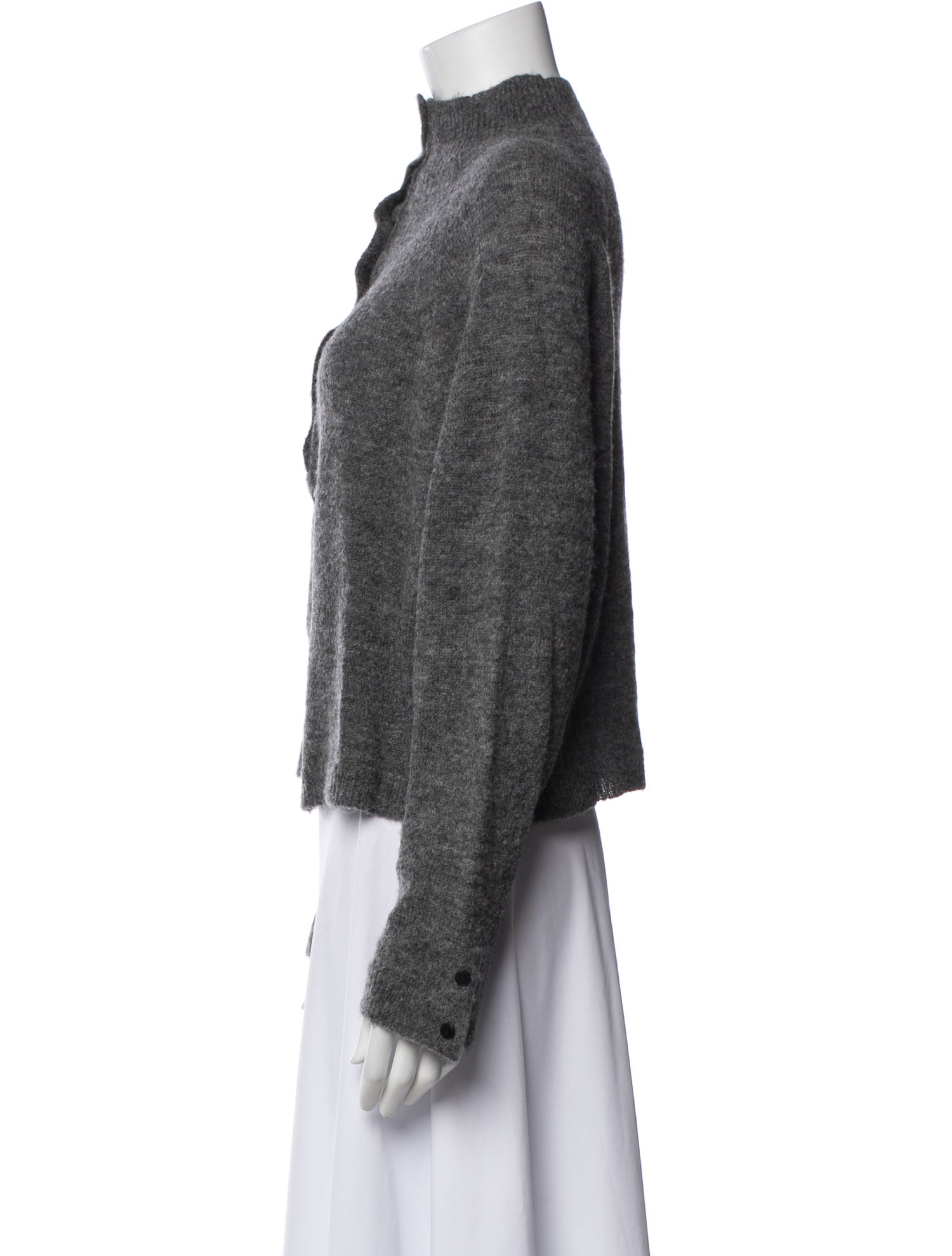 CORDERA Alpaca Mock Neck Sweater