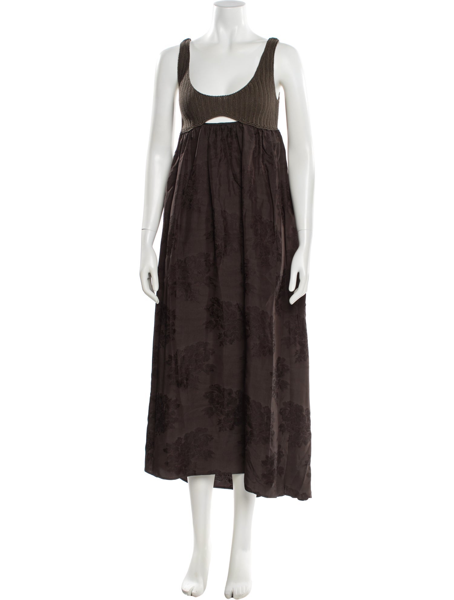 CORDERA Printed Long Dress