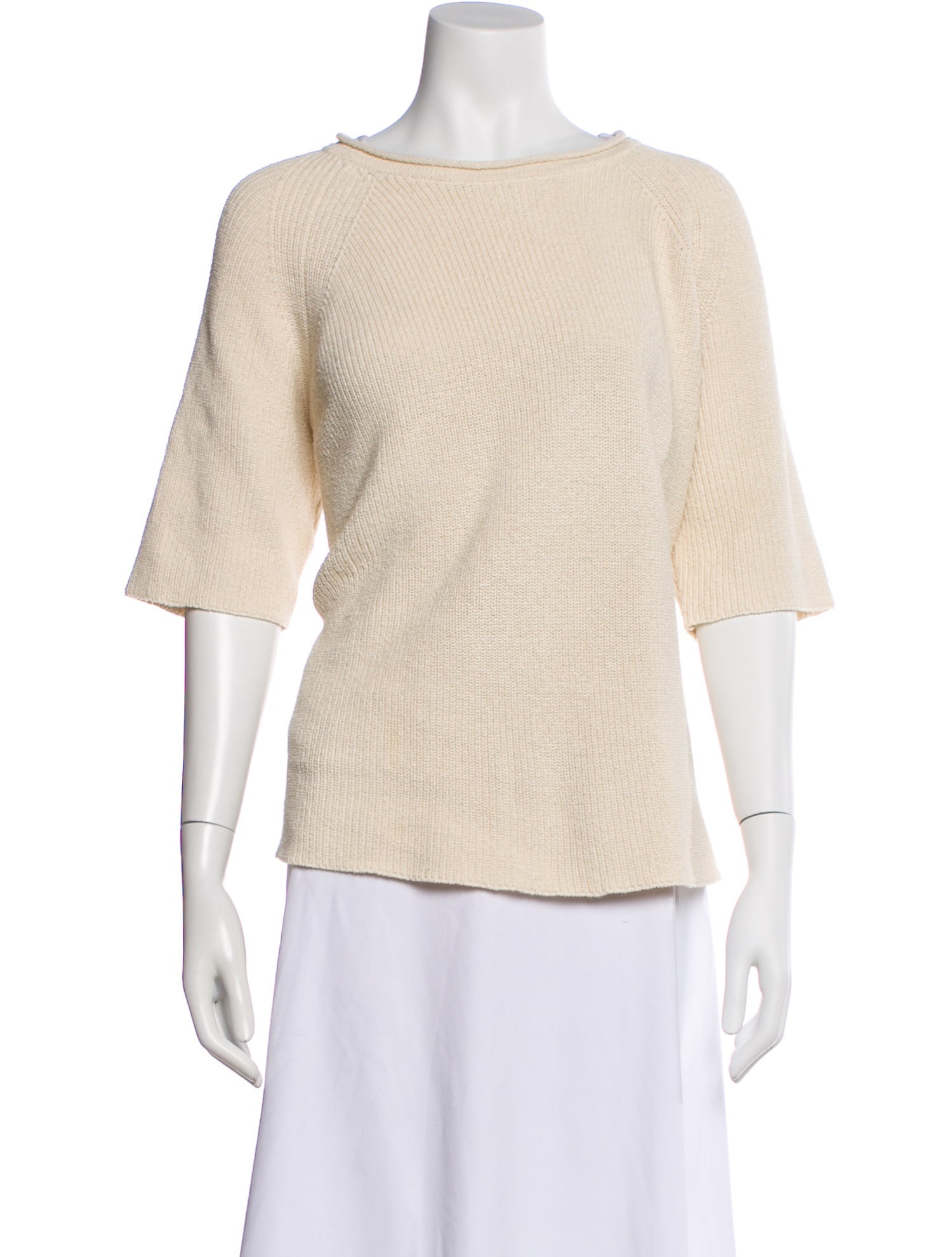CORDERA Bateau Neckline Sweater