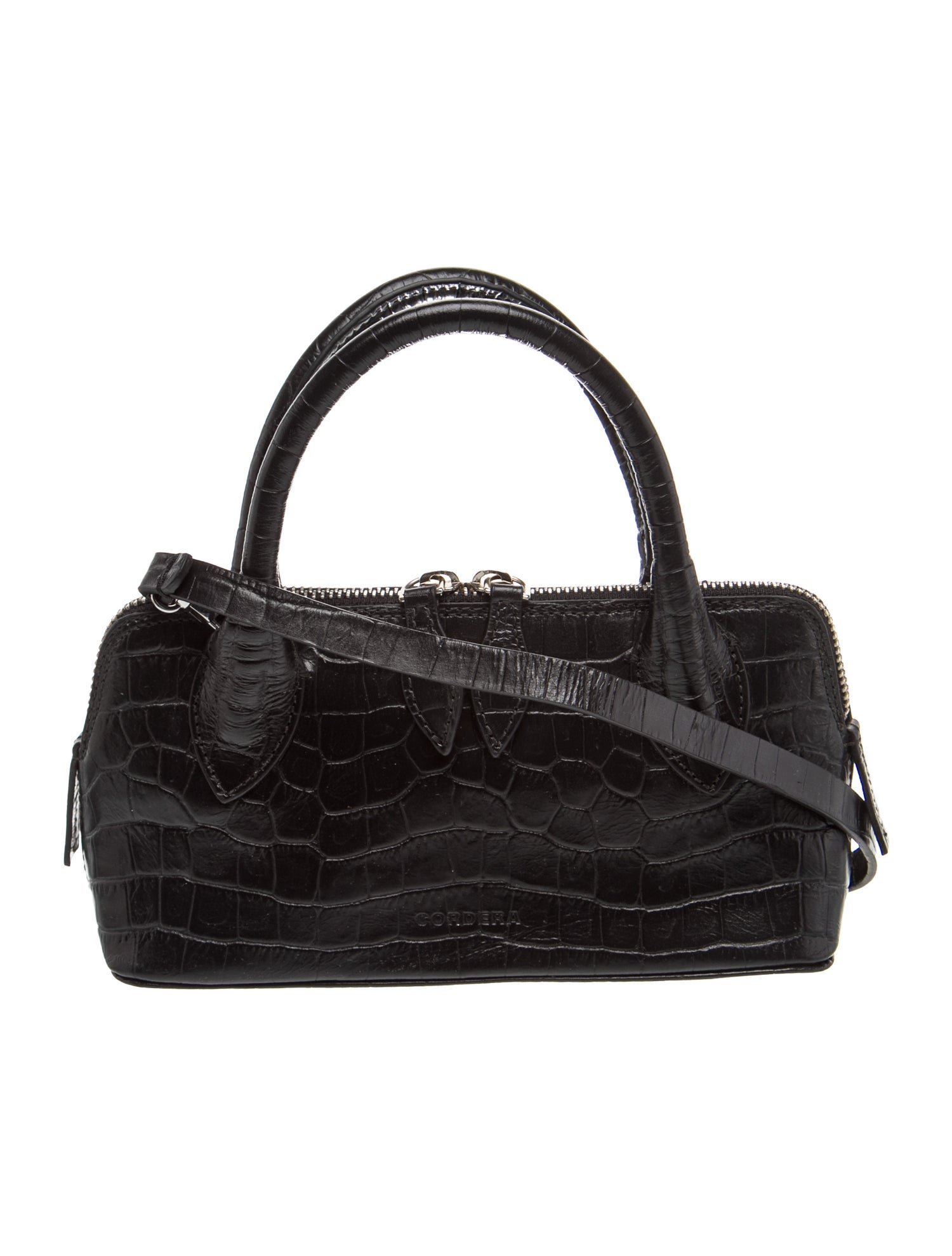 CORDERA Leather Top Handle Bag