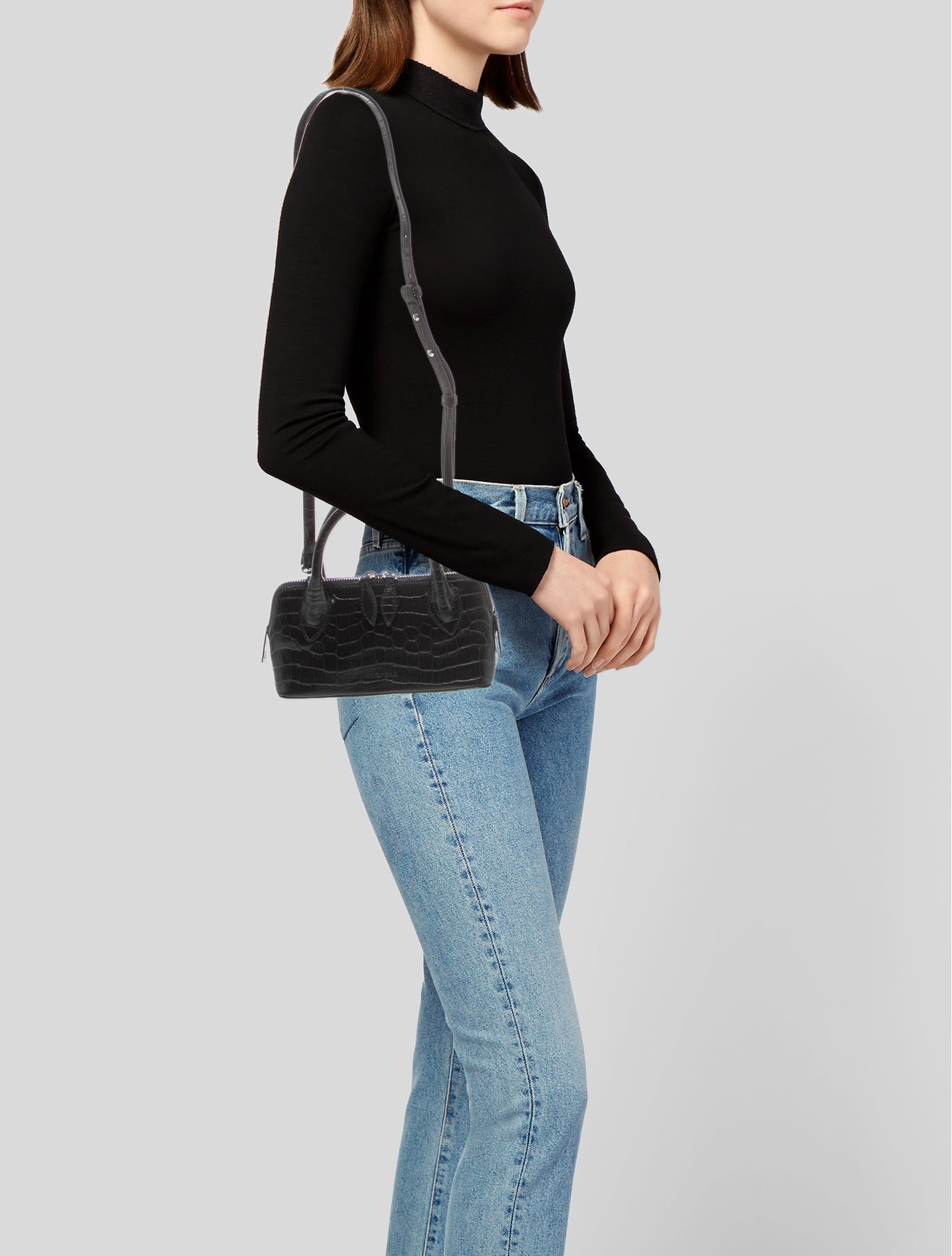 CORDERA Leather Top Handle Bag