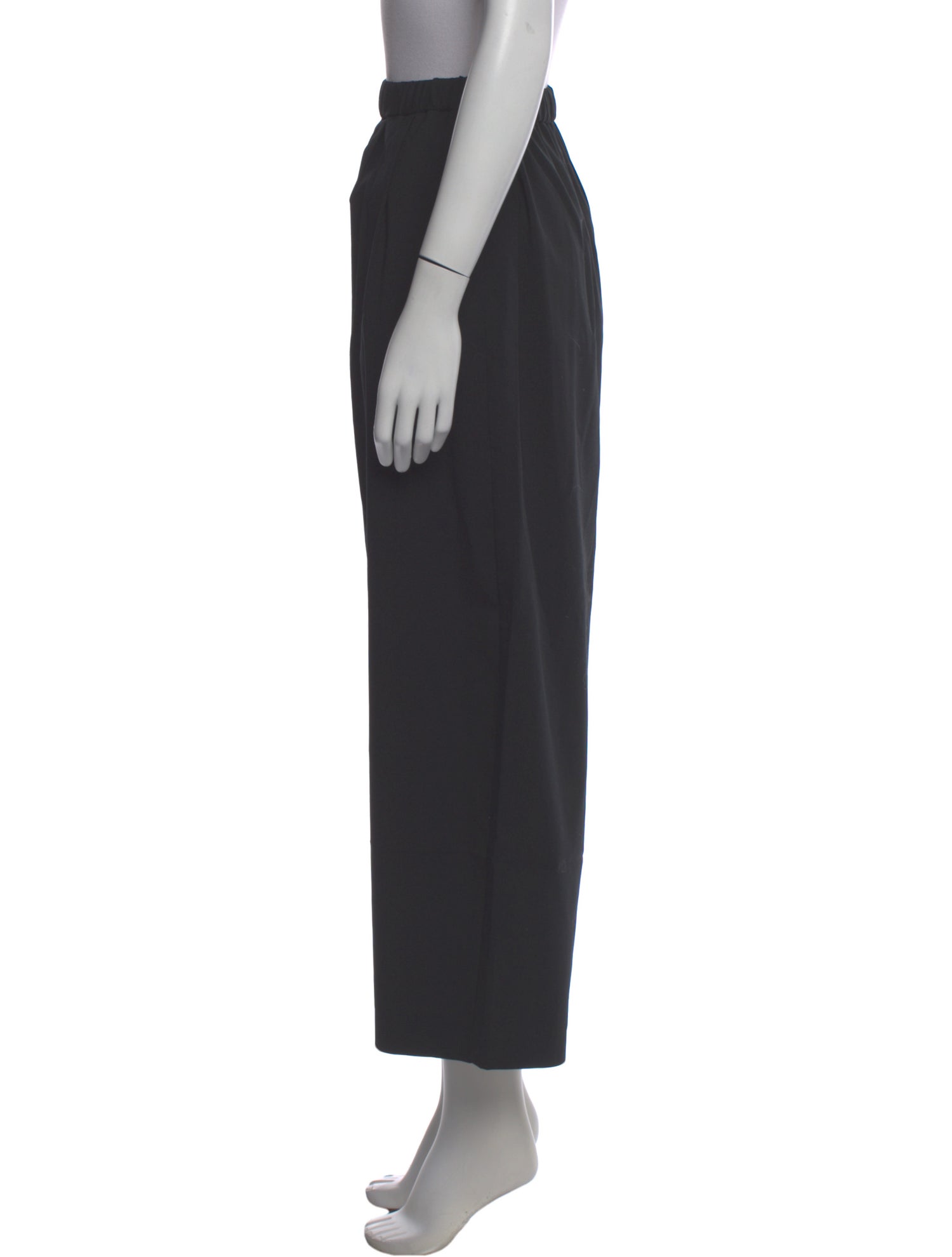 CORDERA Virgin Wool Wide Leg Pants