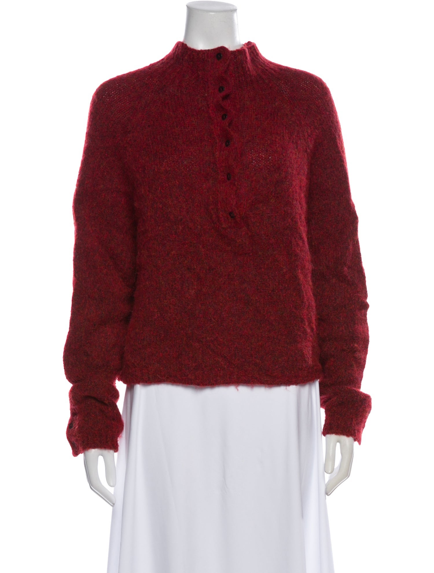 CORDERA Mock Neck Sweater
