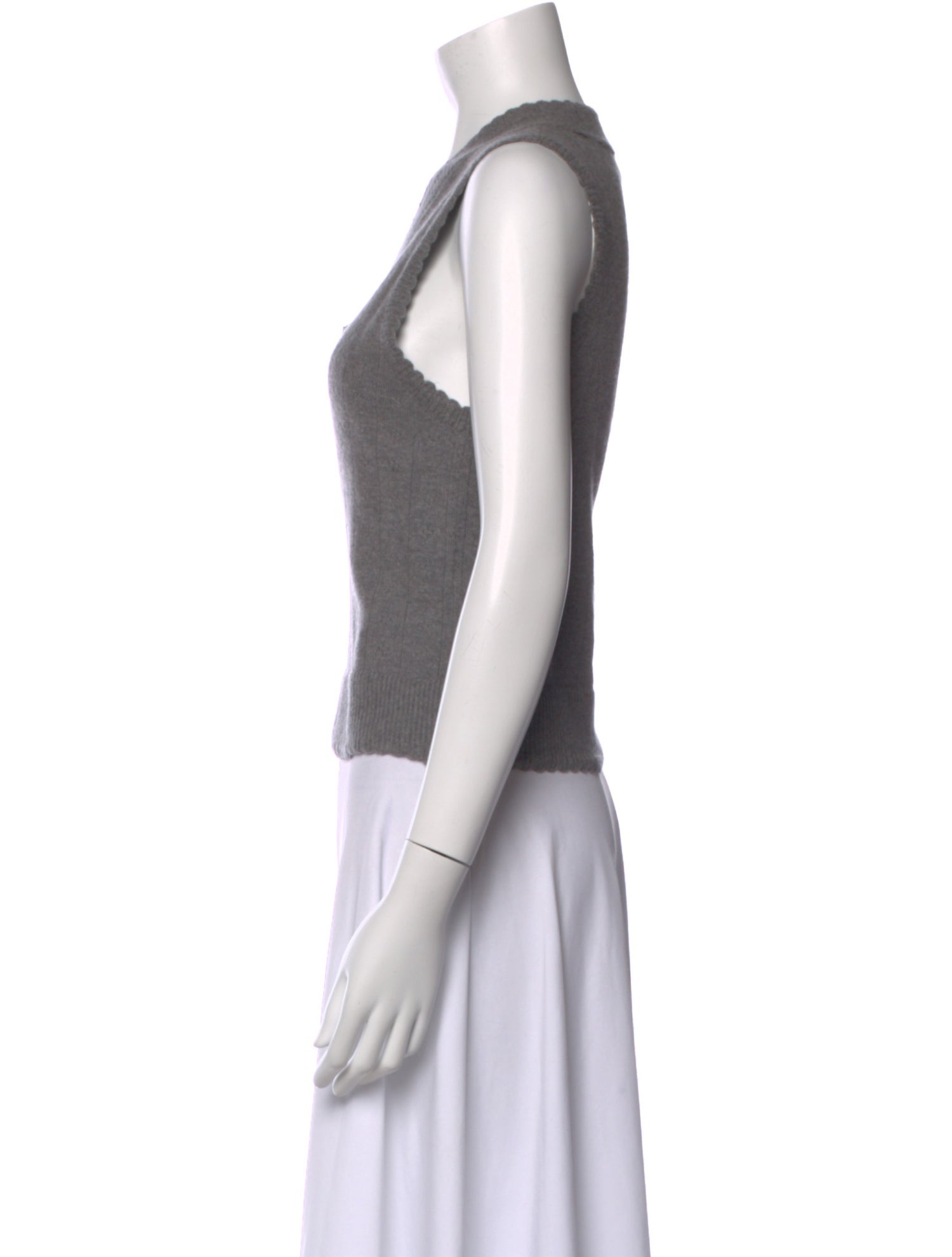 CORDERA Merino Wool V-Neck Top