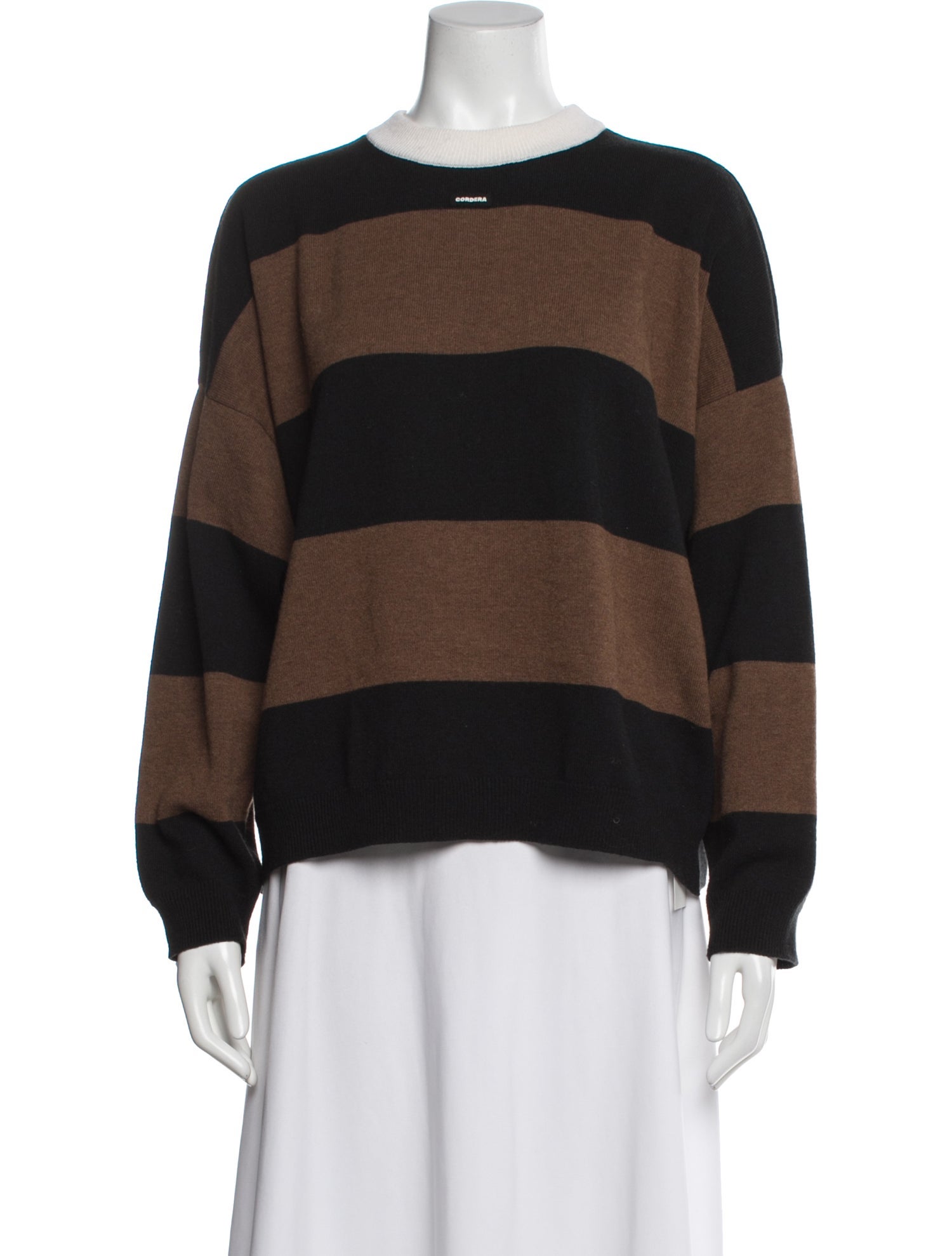 CORDERA Merino Wool Striped Sweater