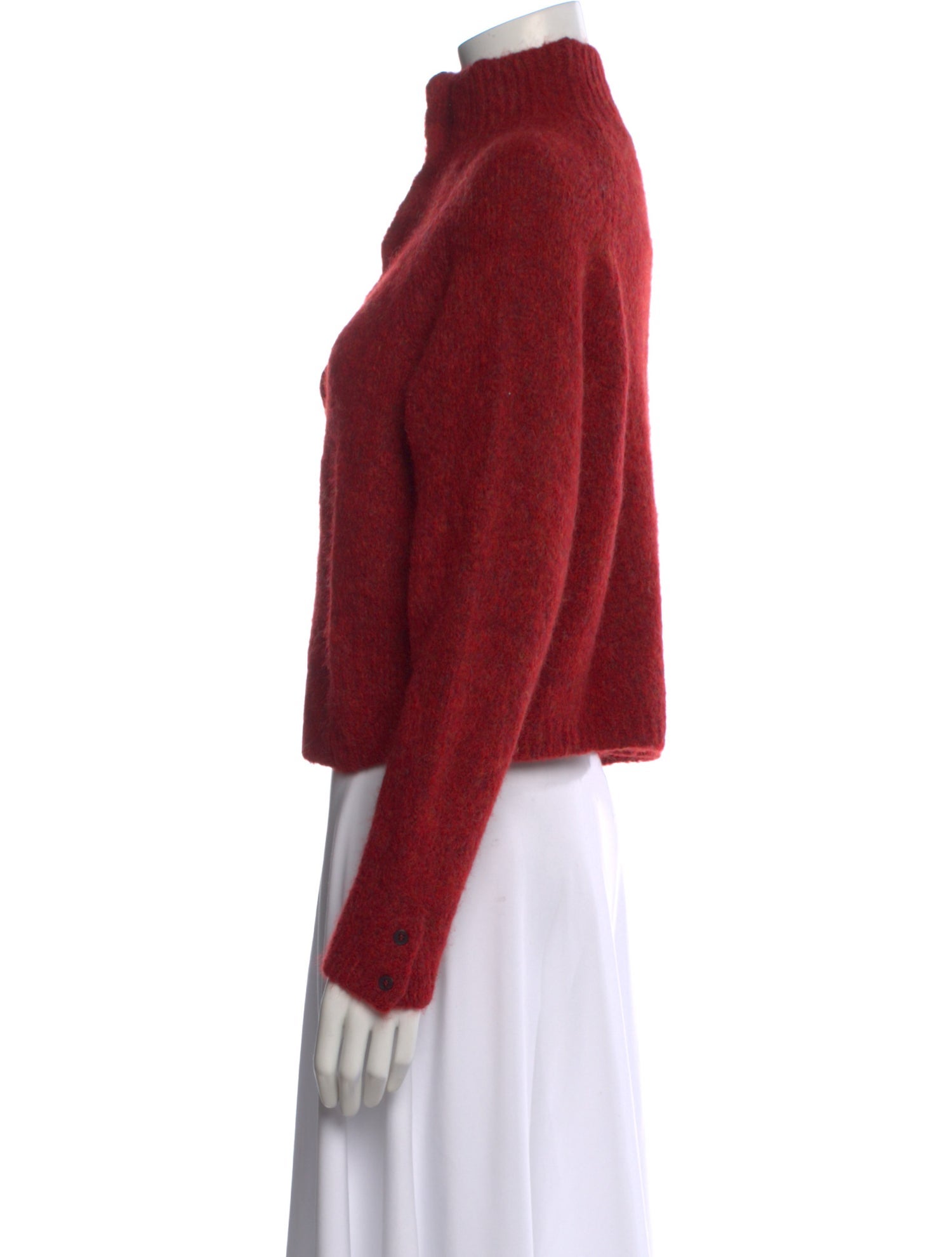 CORDERA Baby Alpaca Mock Neck Sweater