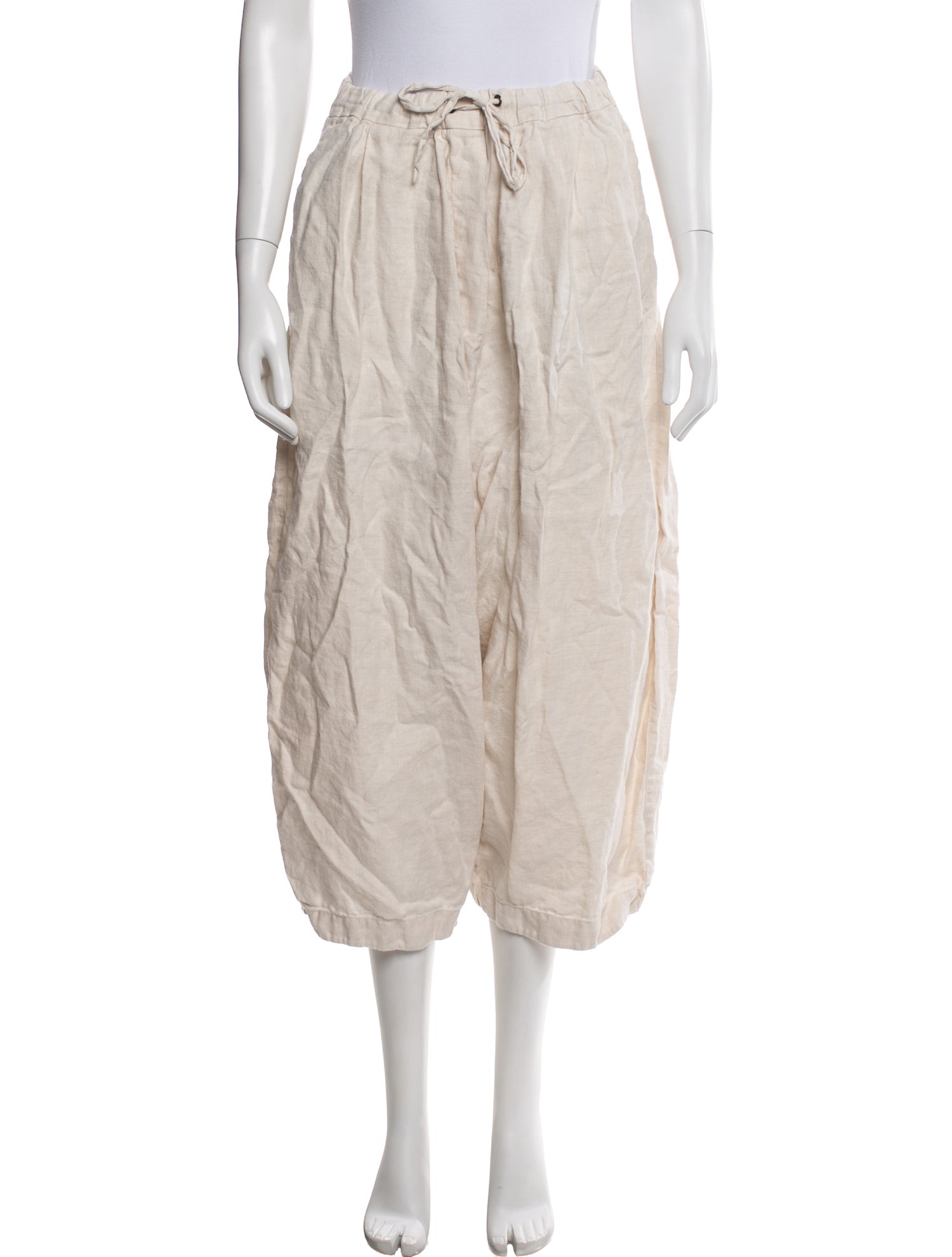 CORDERA Linen Wide Leg Pants