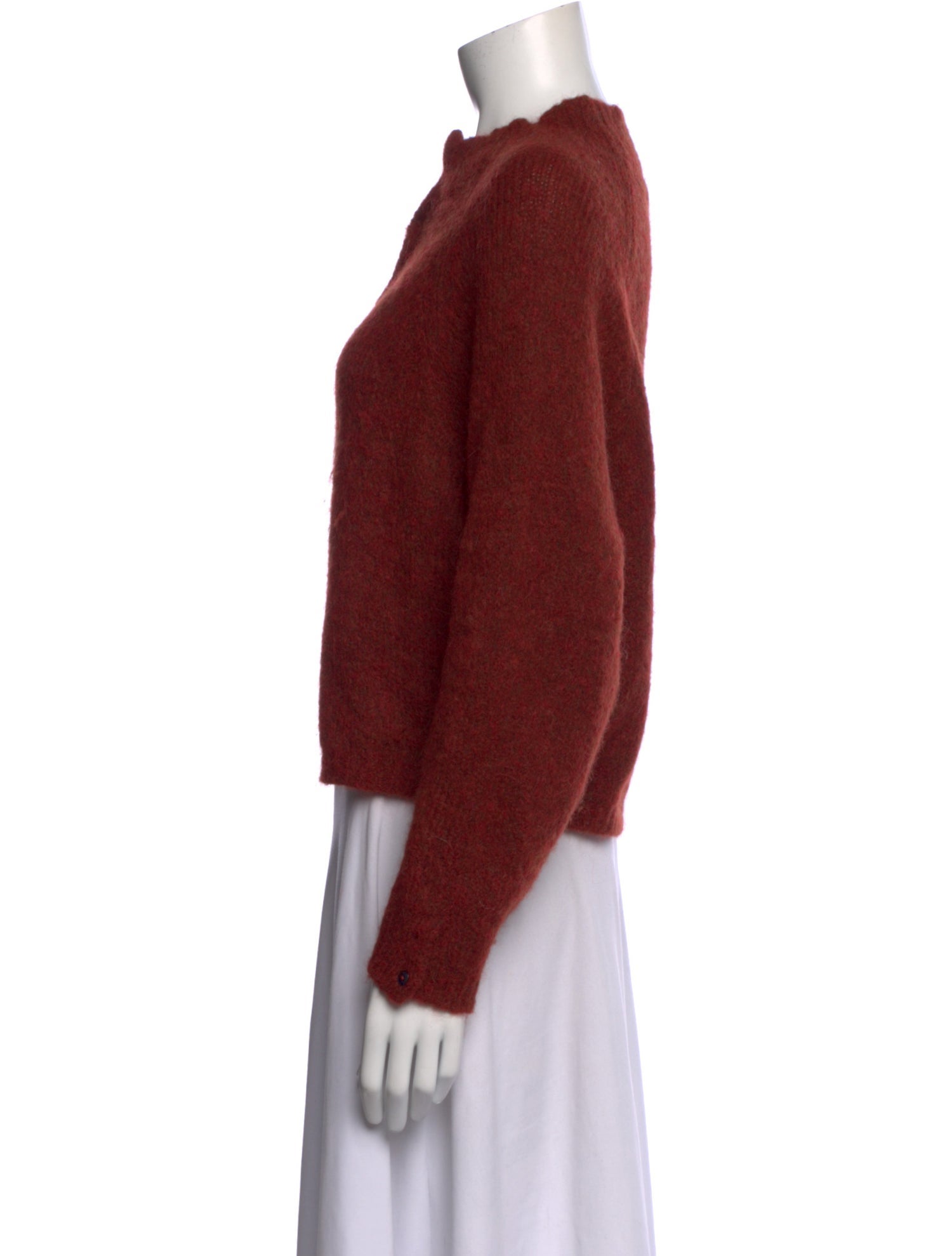 CORDERA Alpaca Mock Neck Sweater